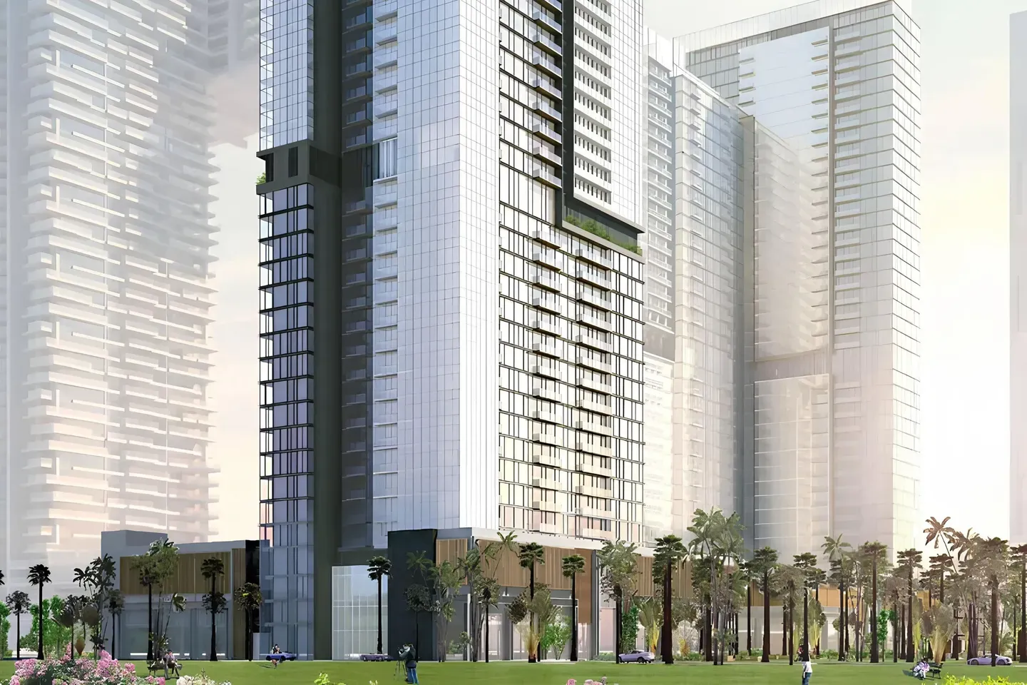 Wasl 1 Park Views Residences Tower B architecture