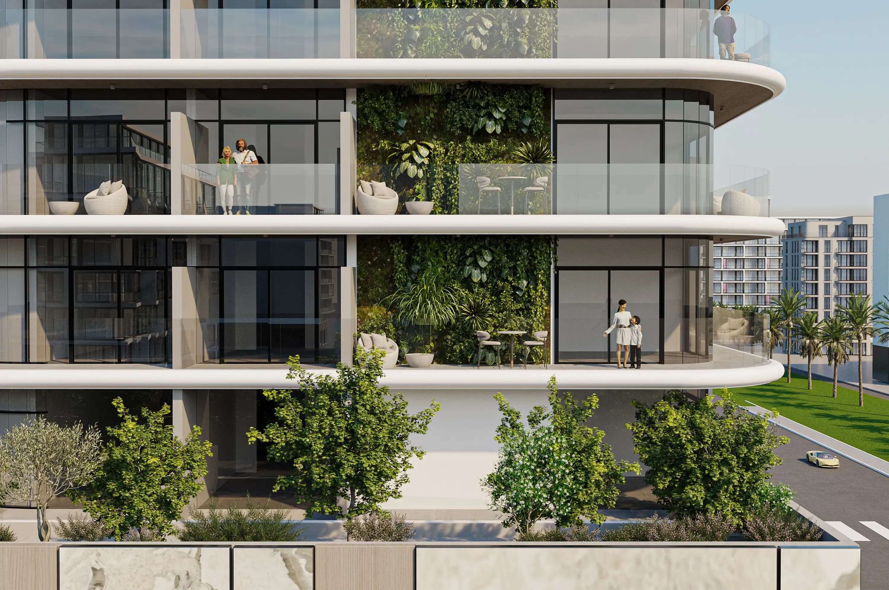 Mayfair Gardens architecture