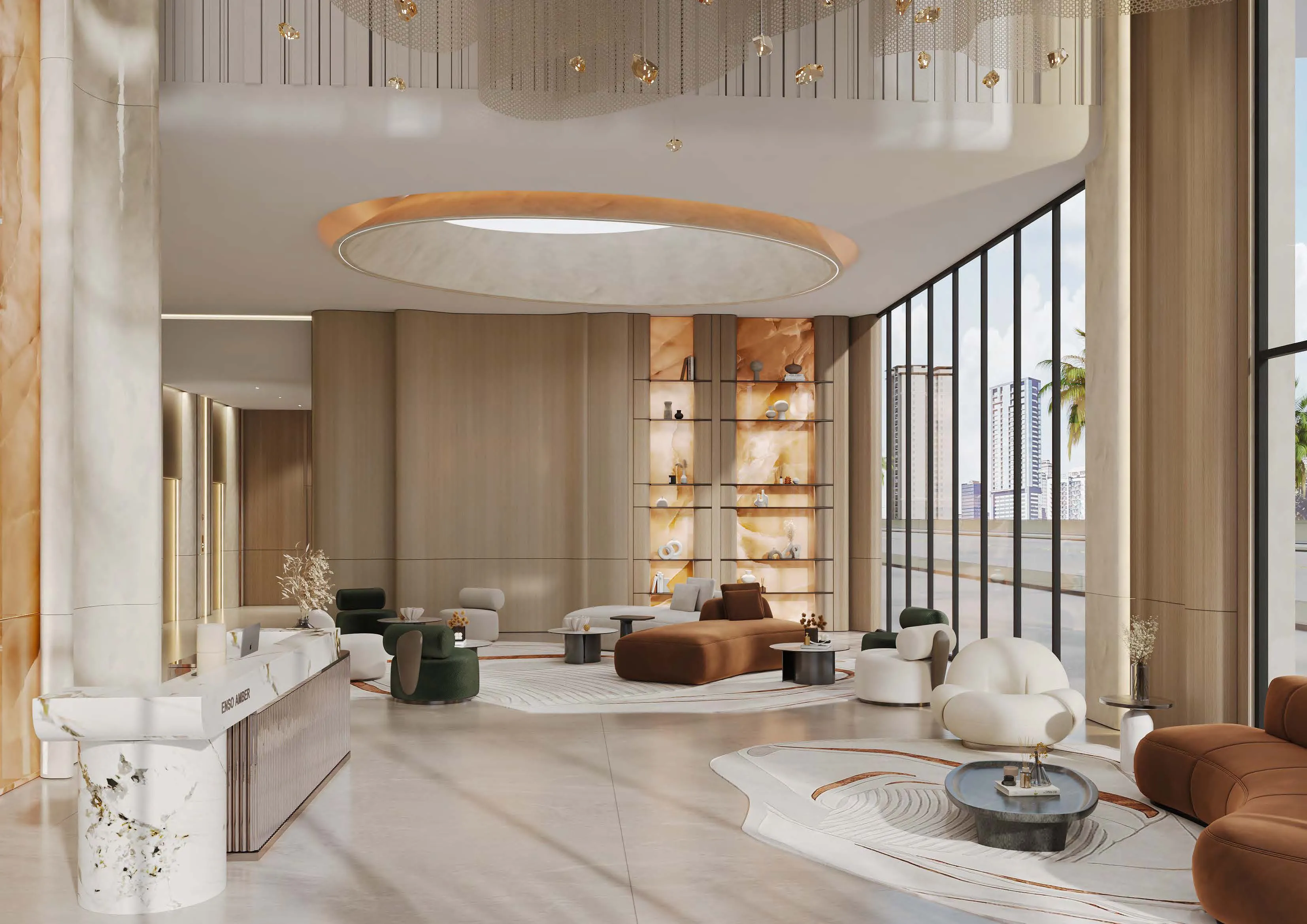 Amber by Enso lobby