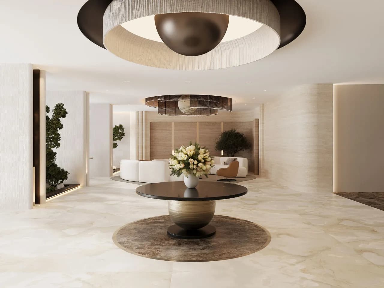 Luzora Residence lobby