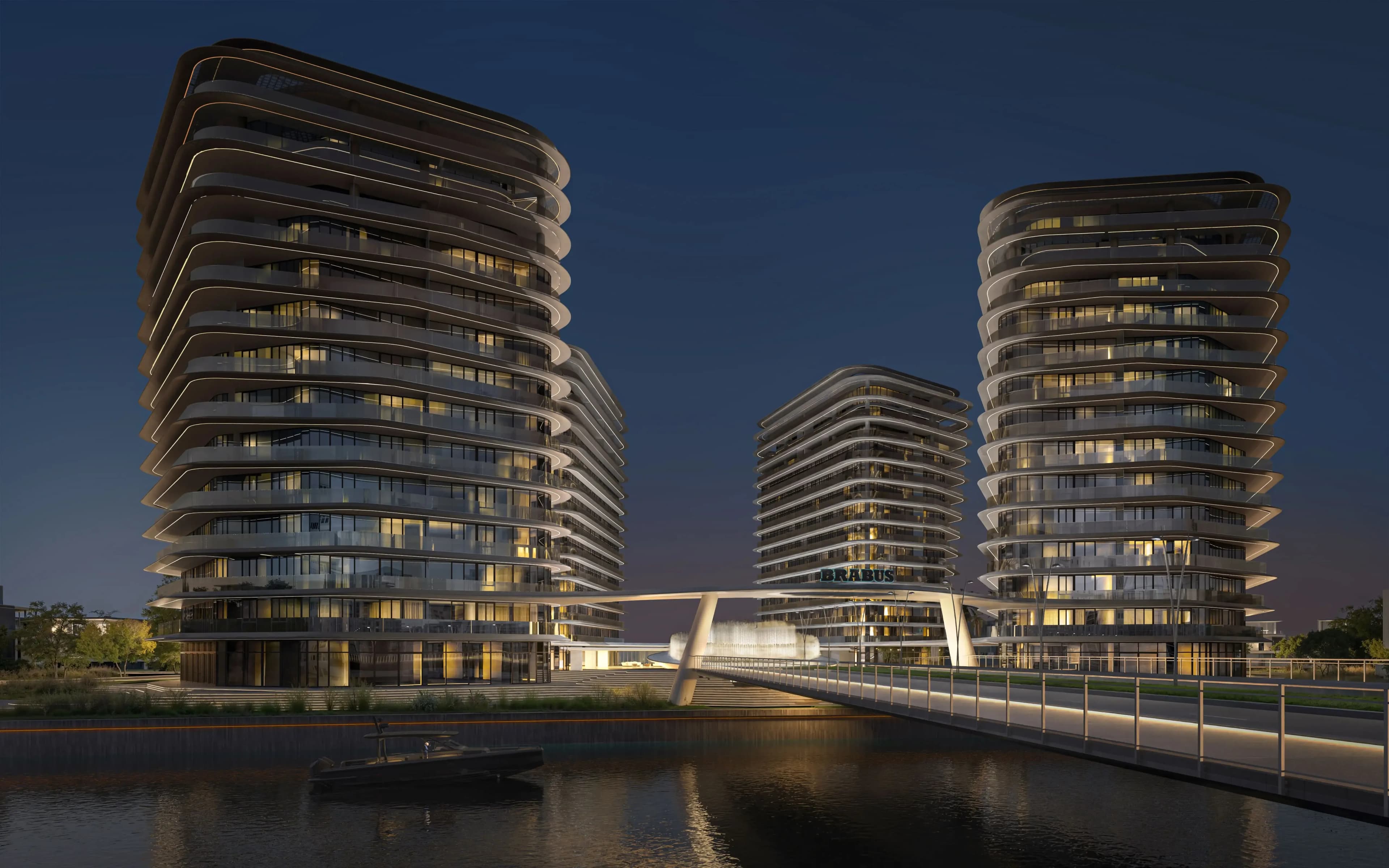 Brabus Island architecture