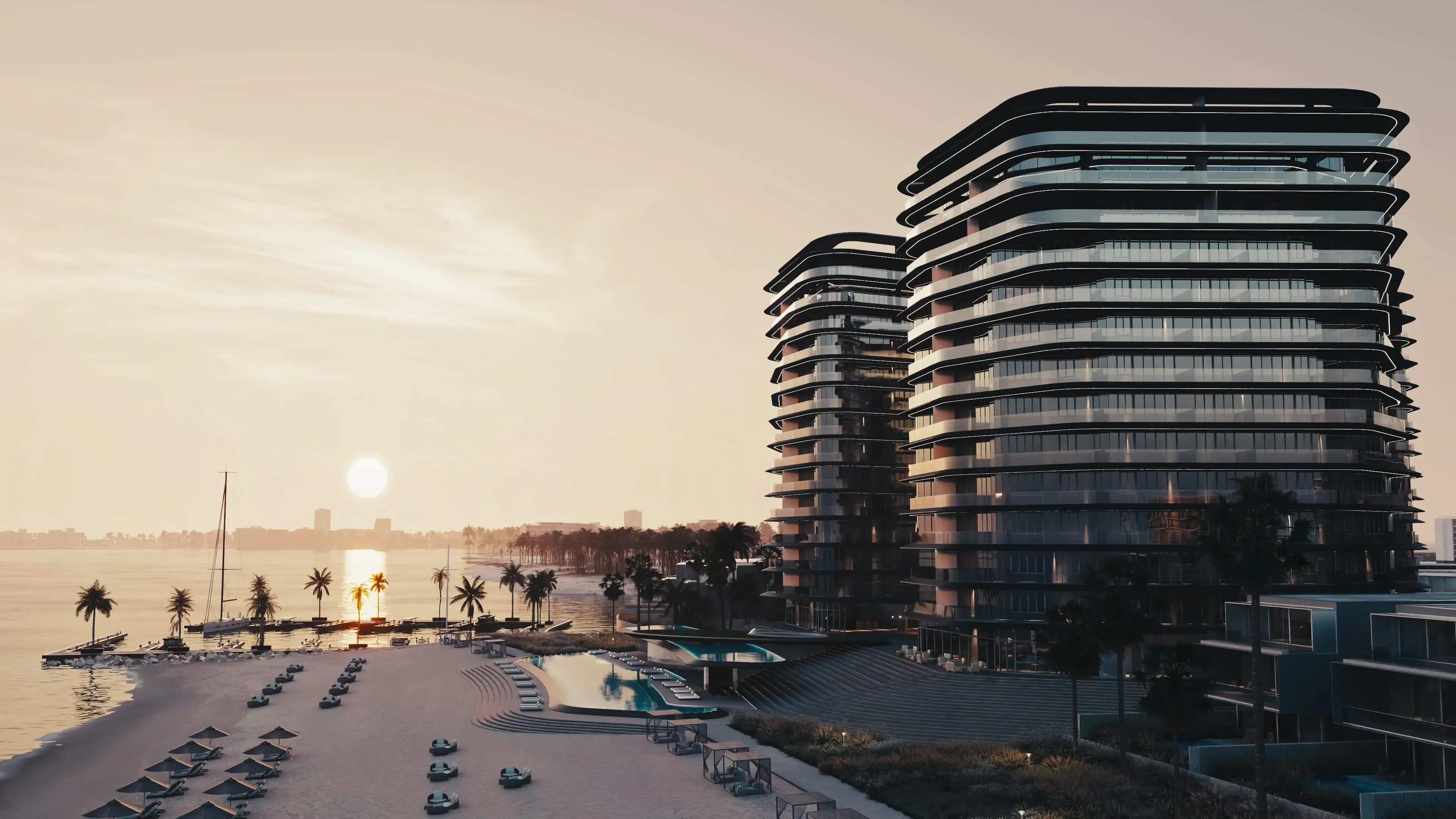 Brabus Island architecture