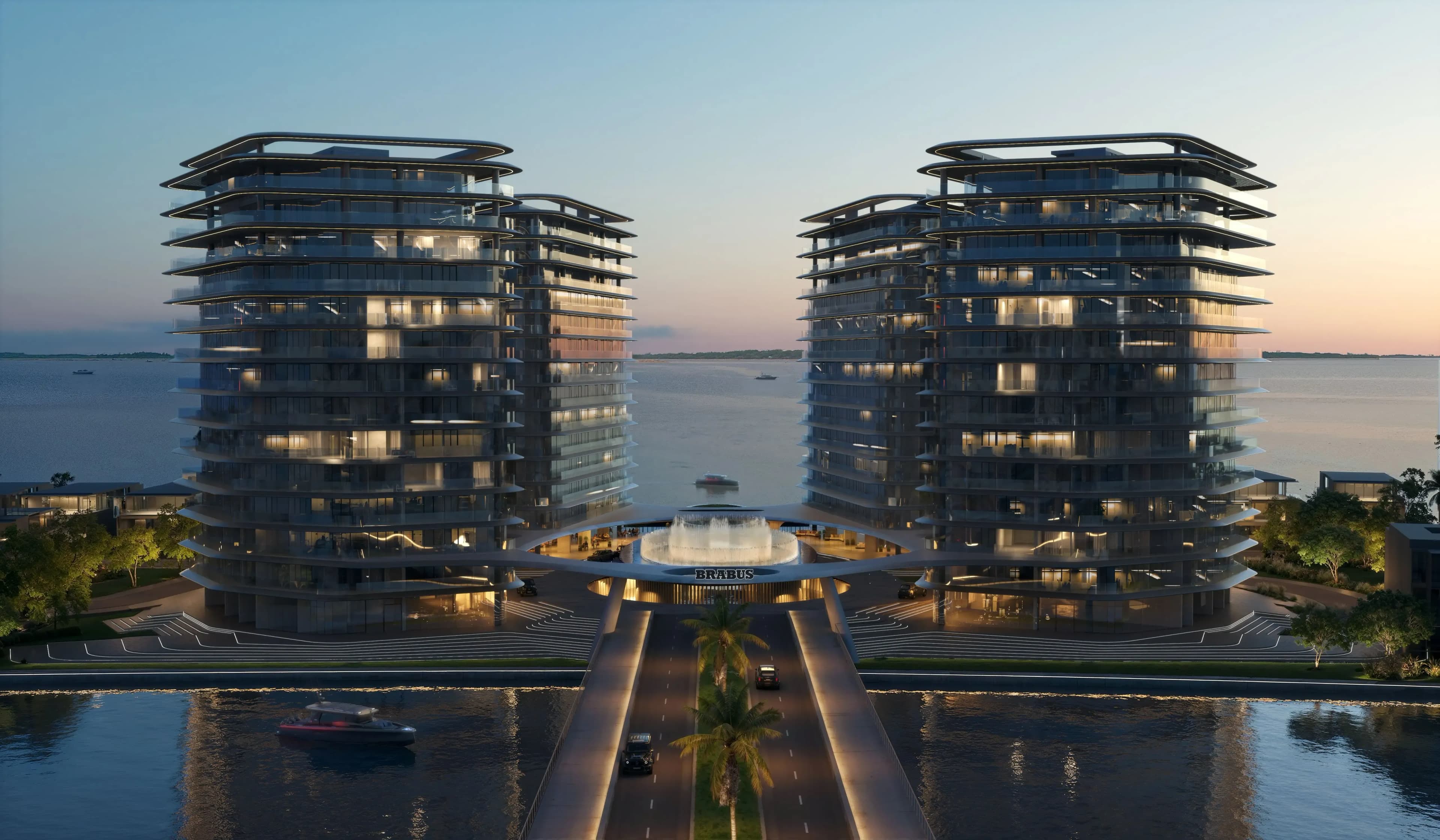 Brabus Island architecture