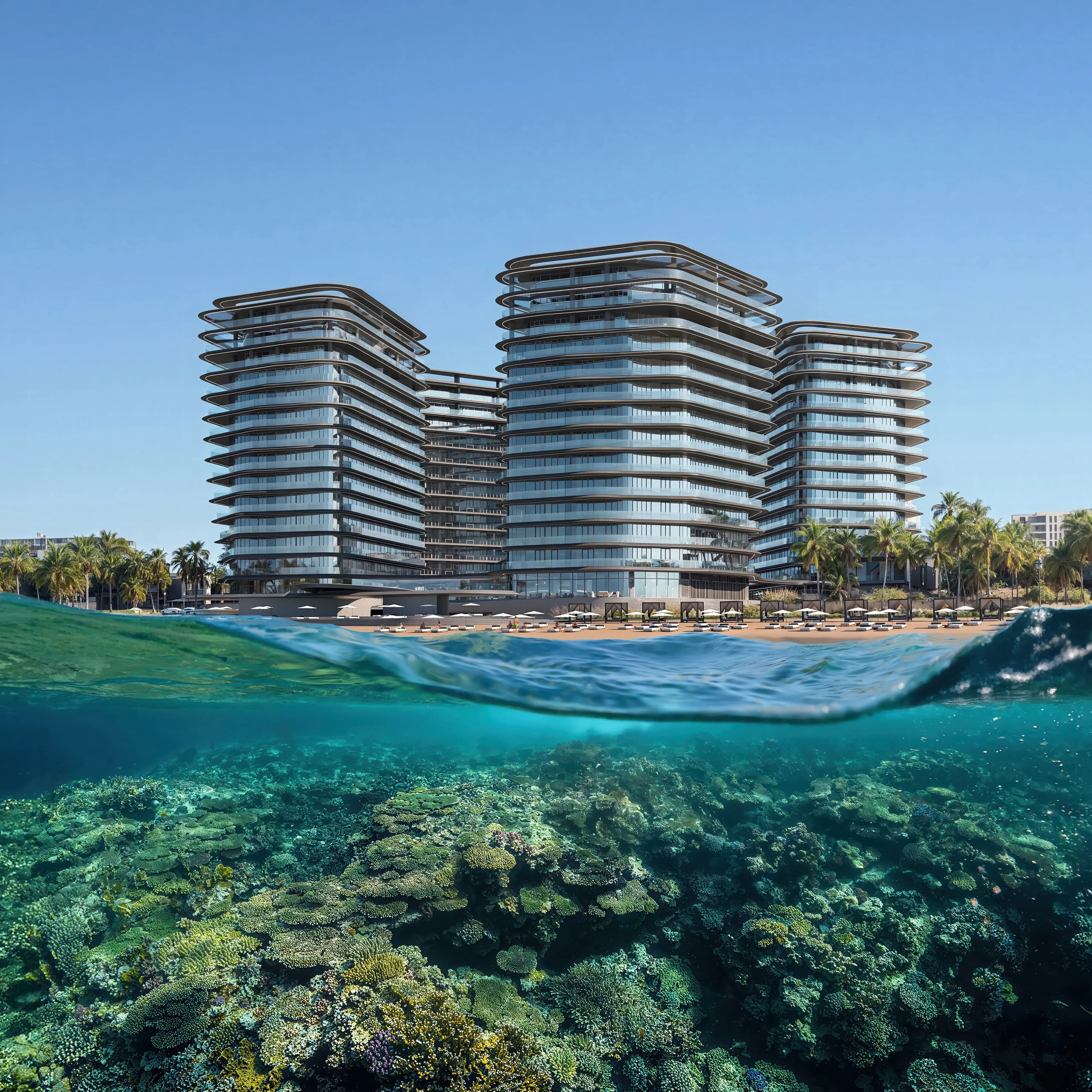 Brabus Island architecture