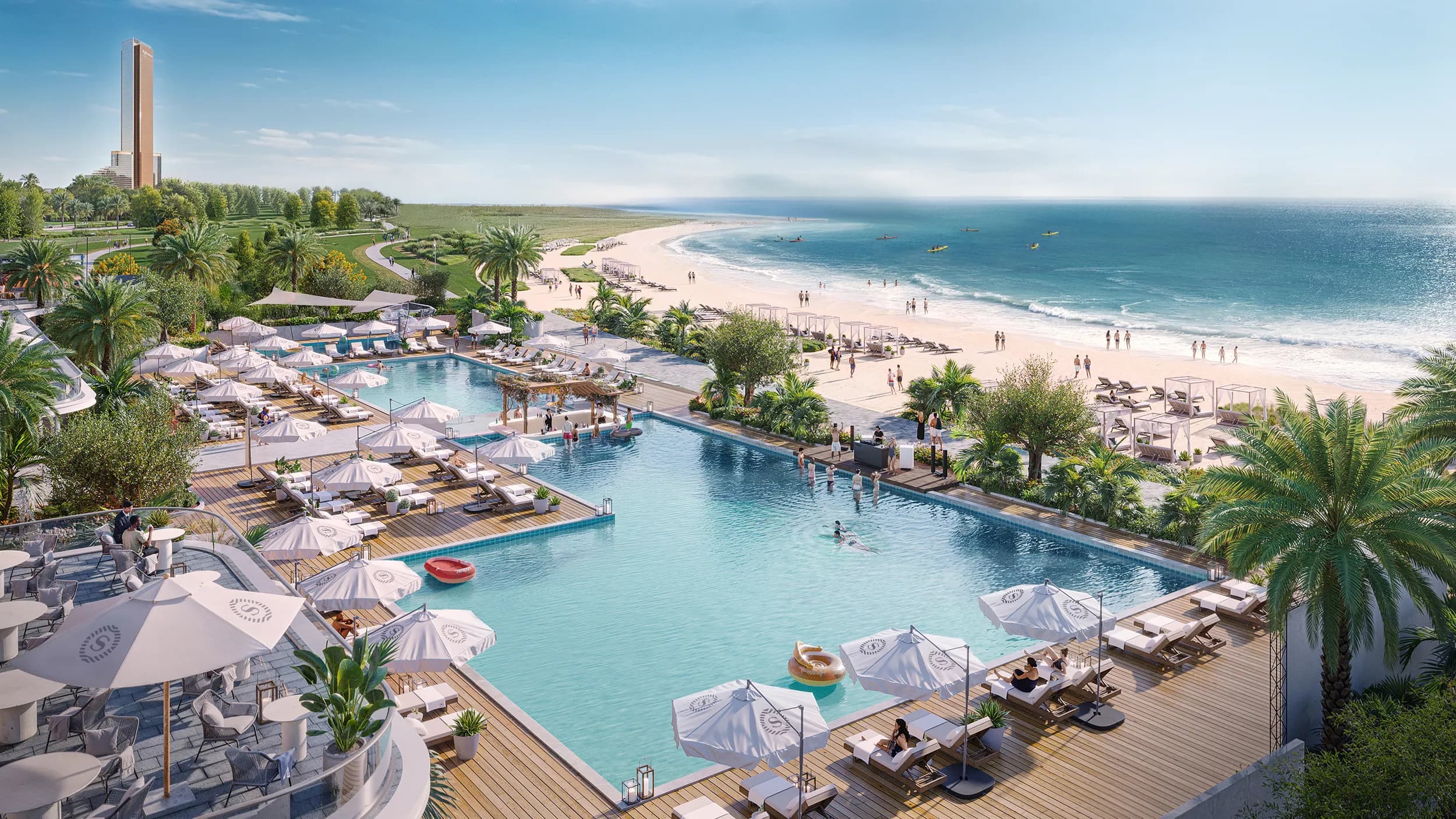 The Residences at Sheraton Al Marjan Island Resort Phase 1 & 2 architecture