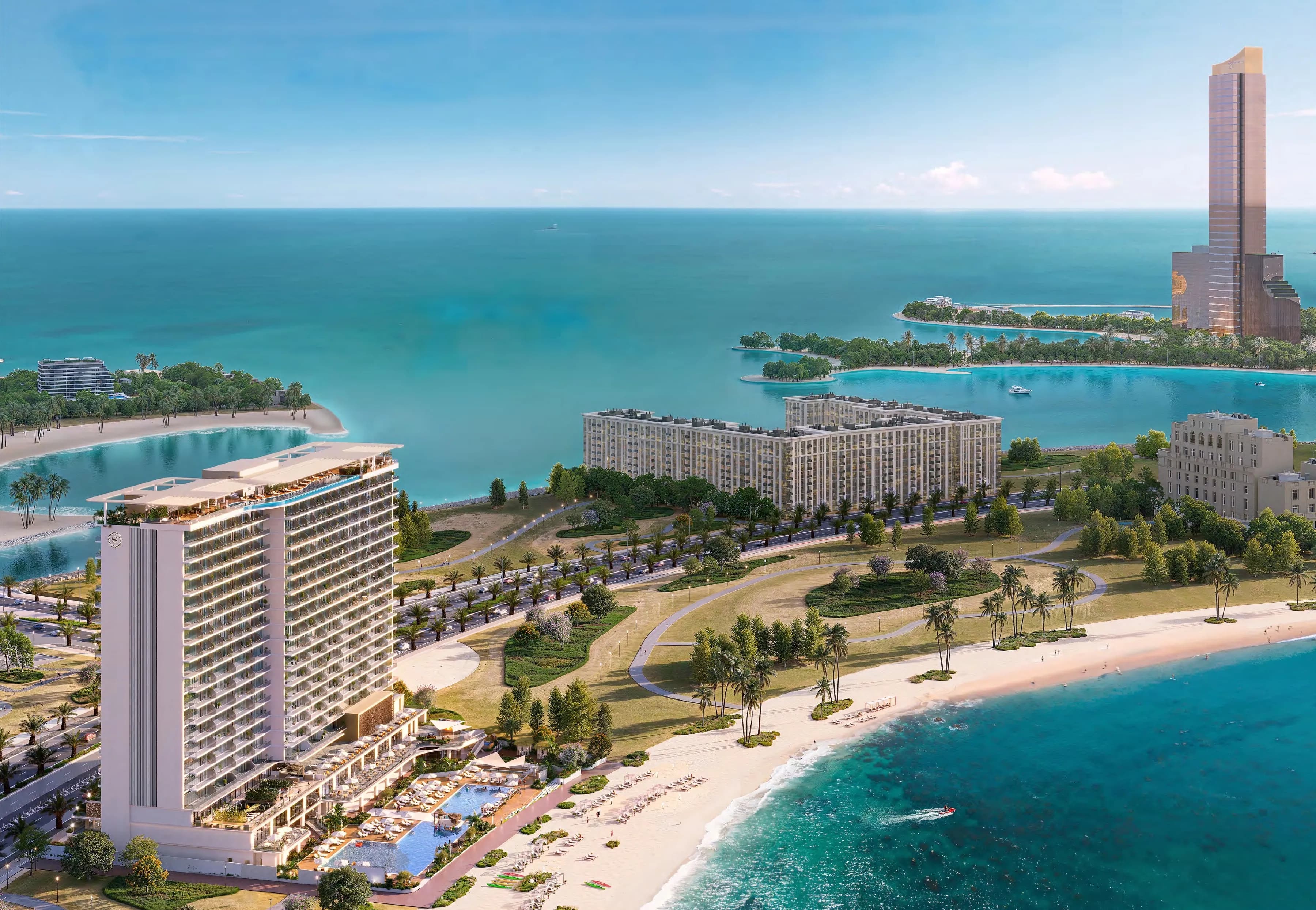 The Residences at Sheraton Al Marjan Island Resort Phase 1 & 2 architecture