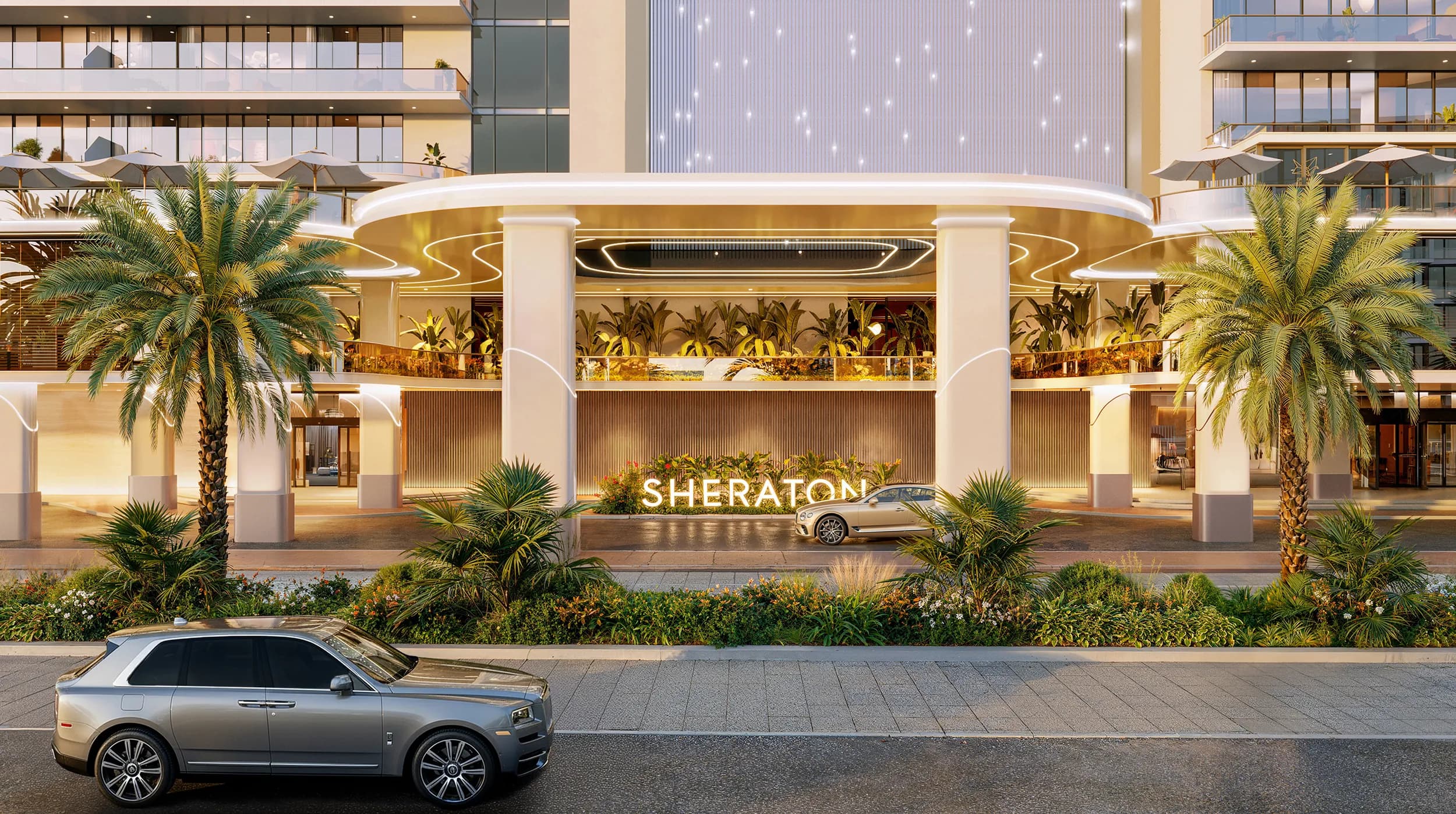The Residences at Sheraton Al Marjan Island Resort Phase 1 & 2 architecture