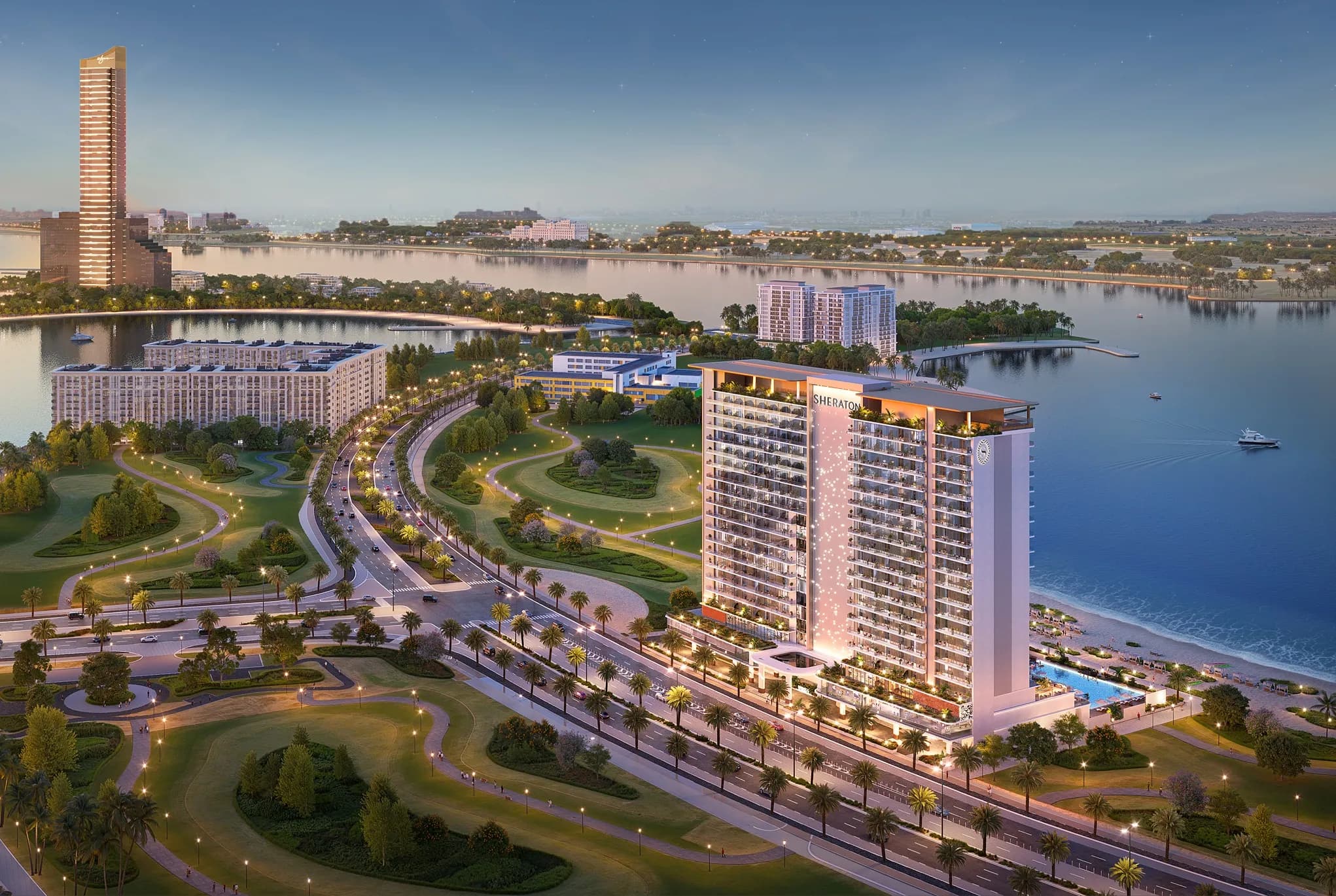The Residences at Sheraton Al Marjan Island Resort Phase 1 & 2 architecture