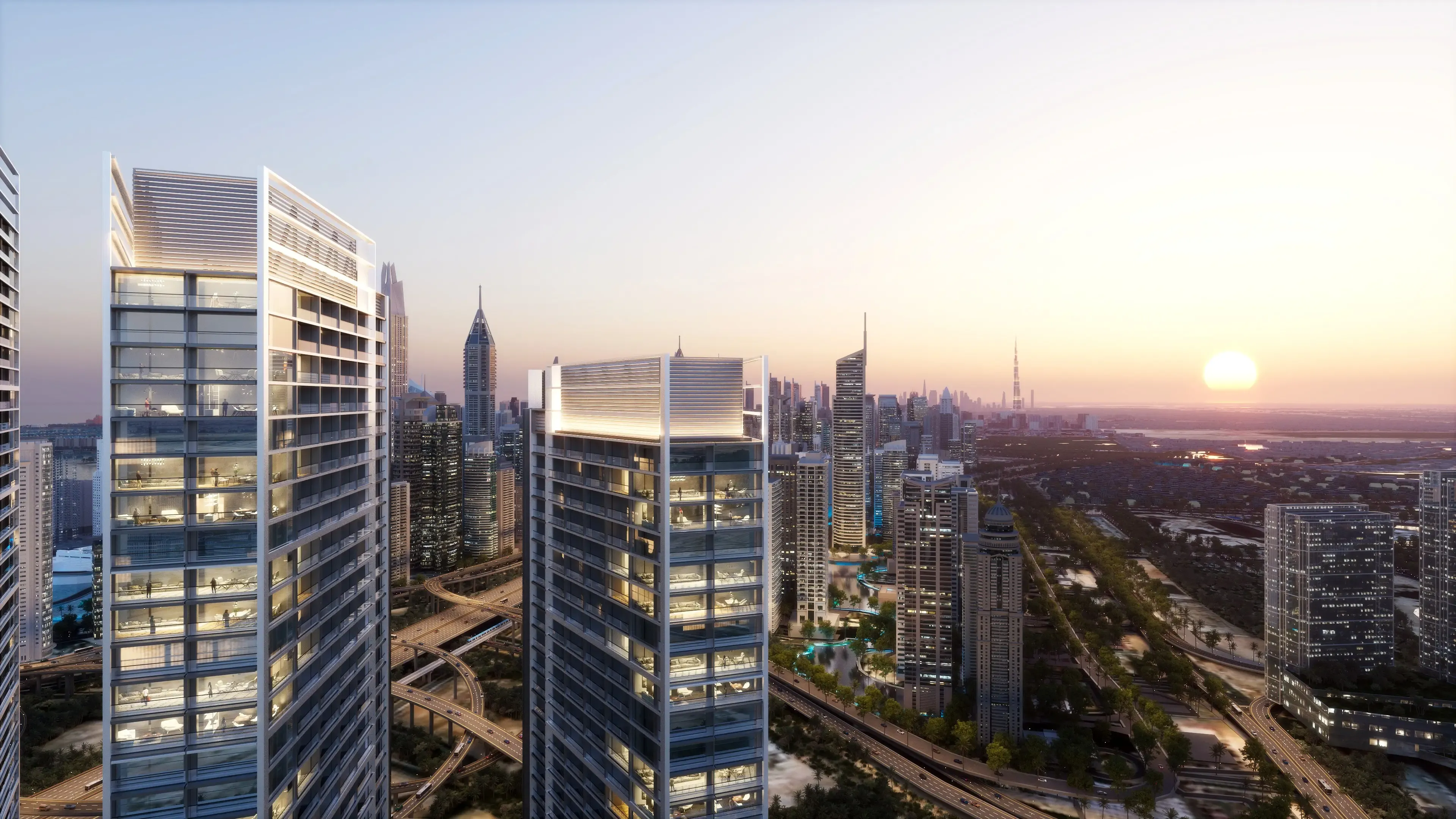 The Tranquil at Sobha Central architecture