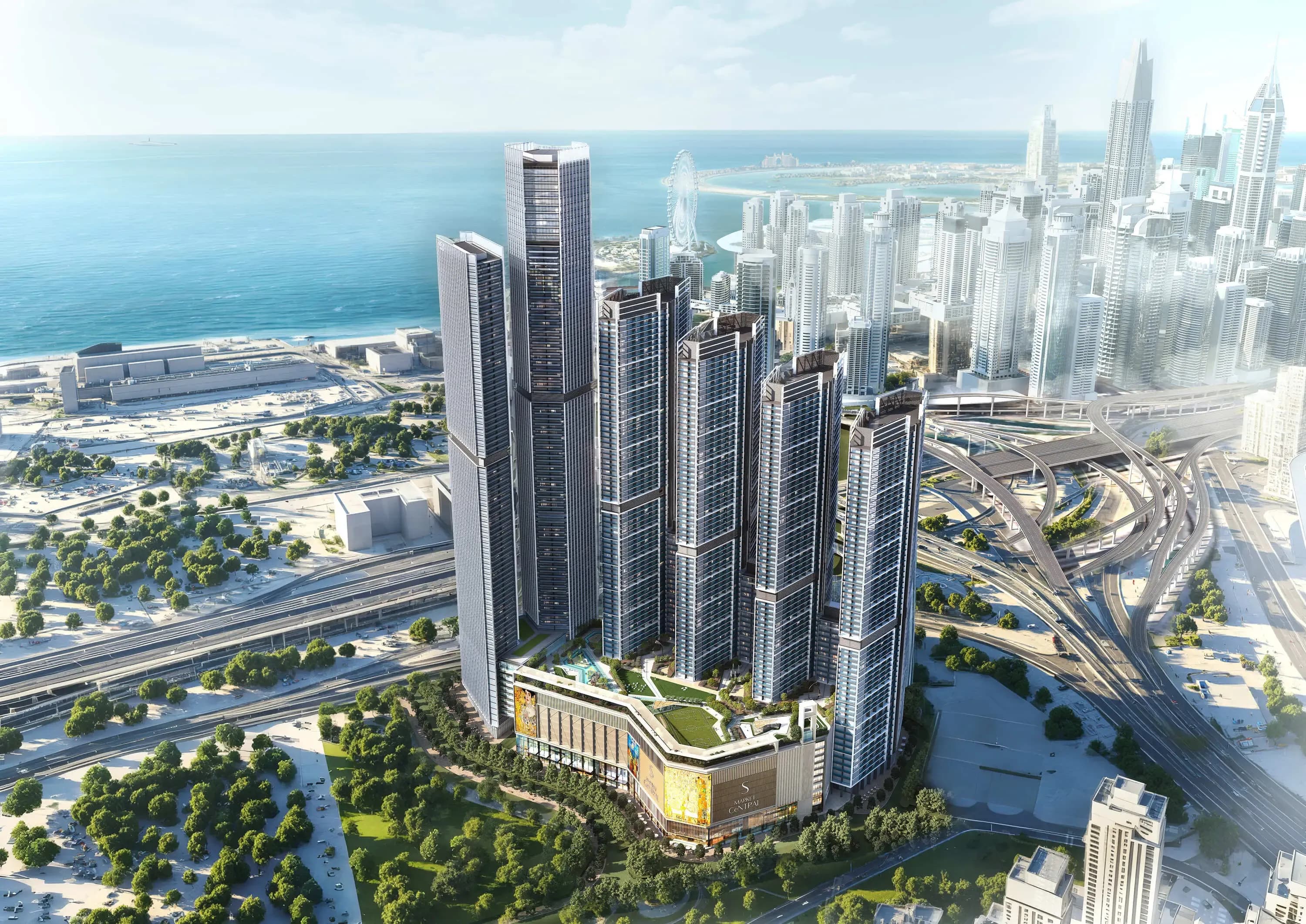 The Tranquil at Sobha Central architecture