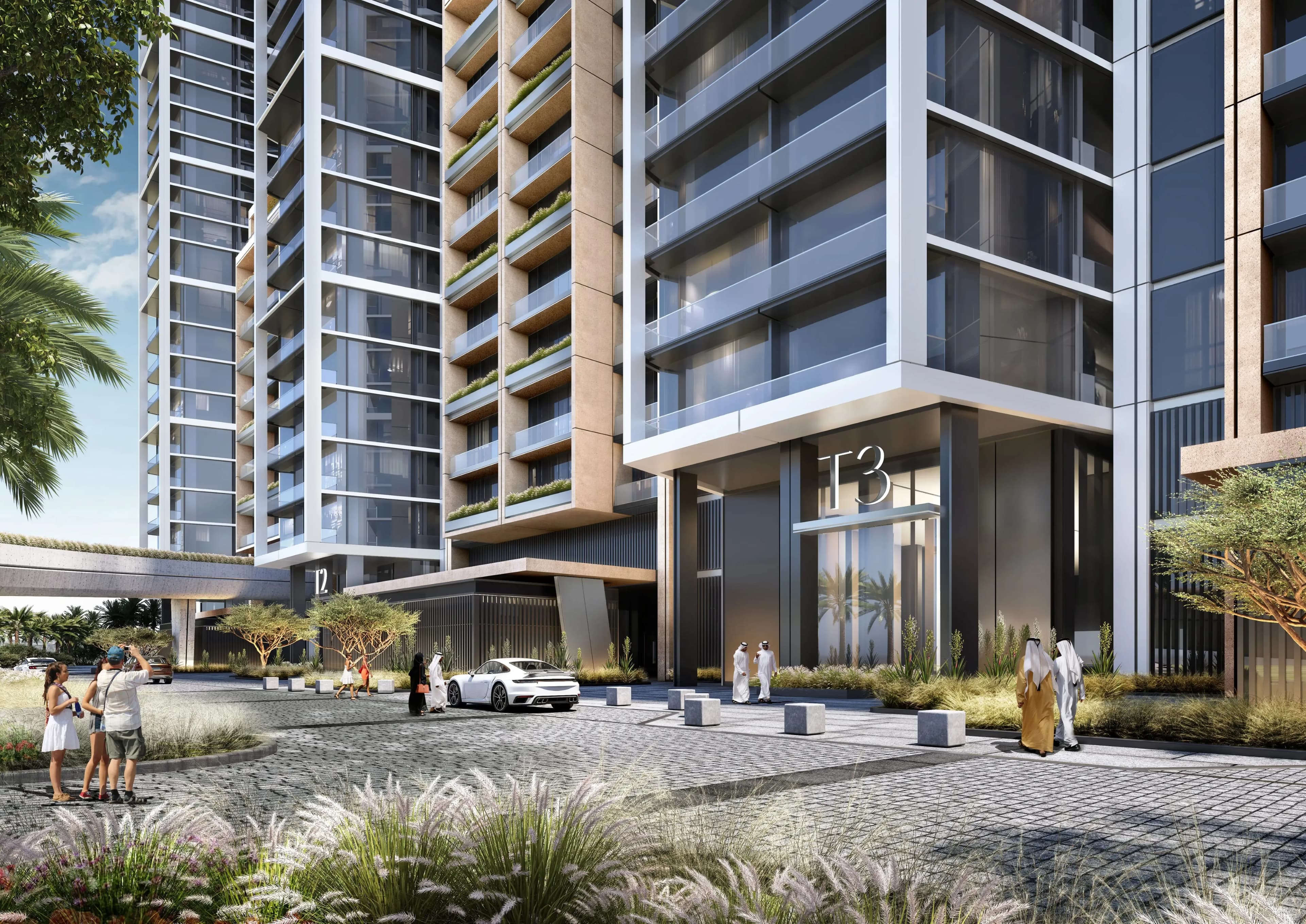 The Tranquil at Sobha Central architecture
