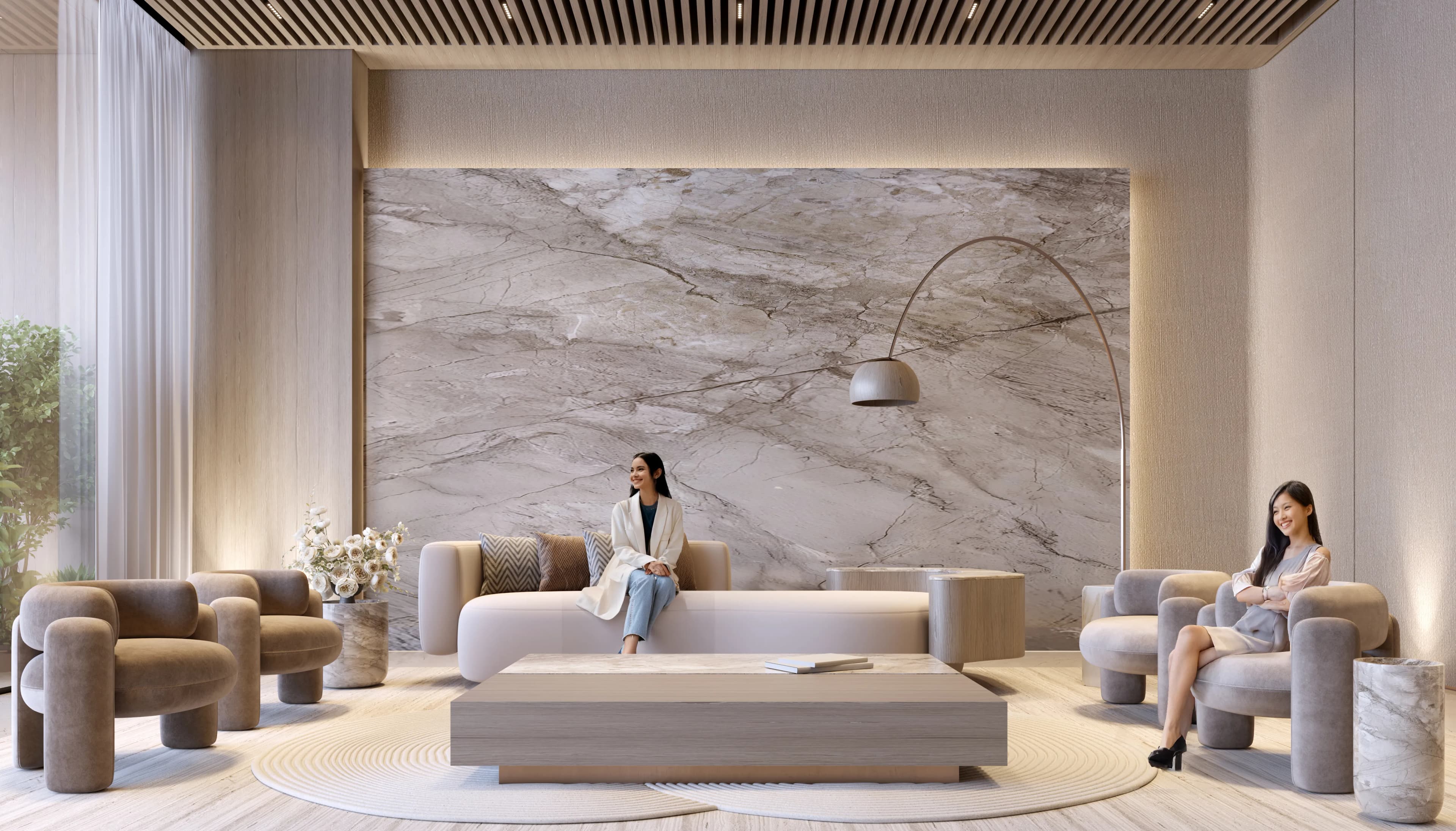 SkyGate Tower lobby