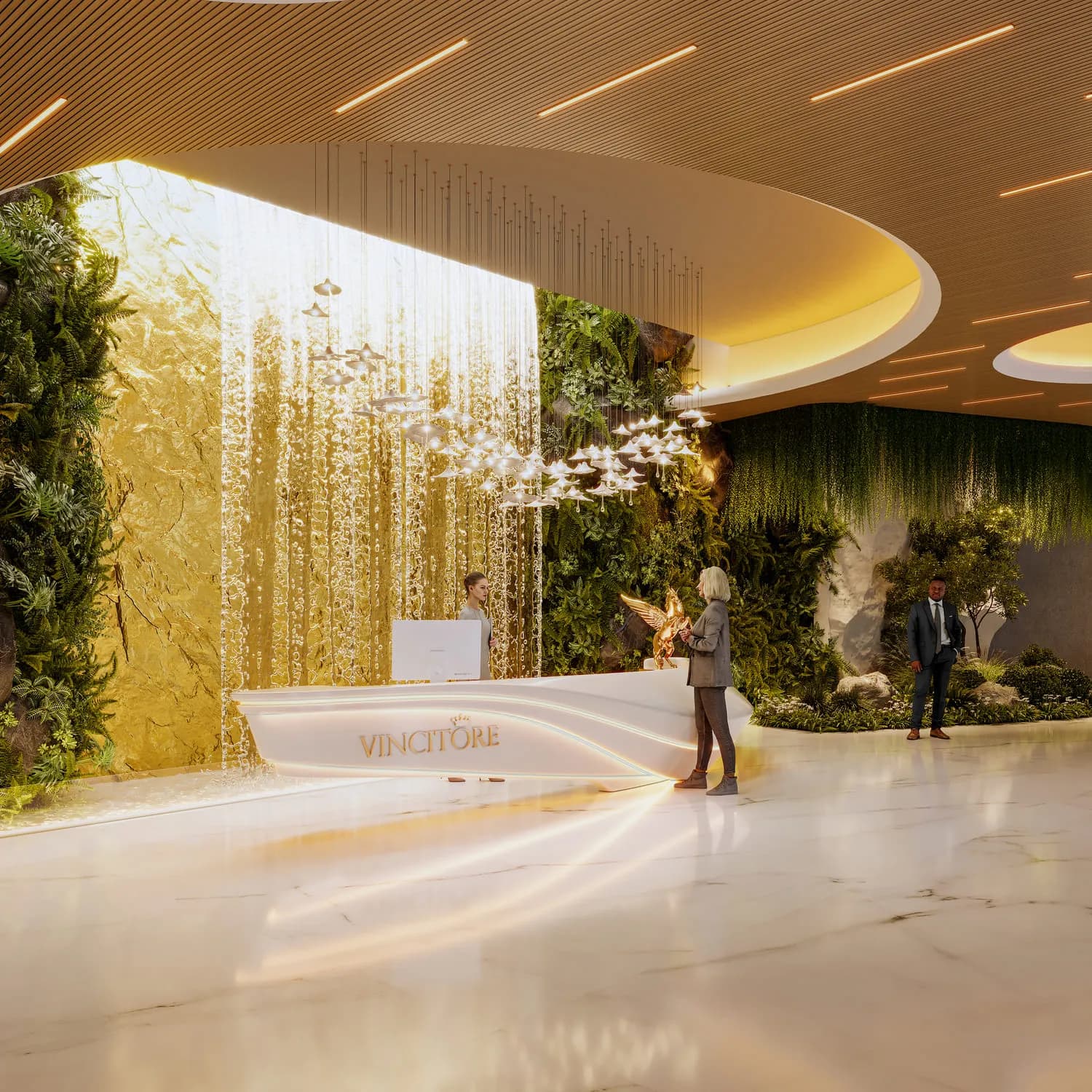 Vincitore Wellness Estate lobby