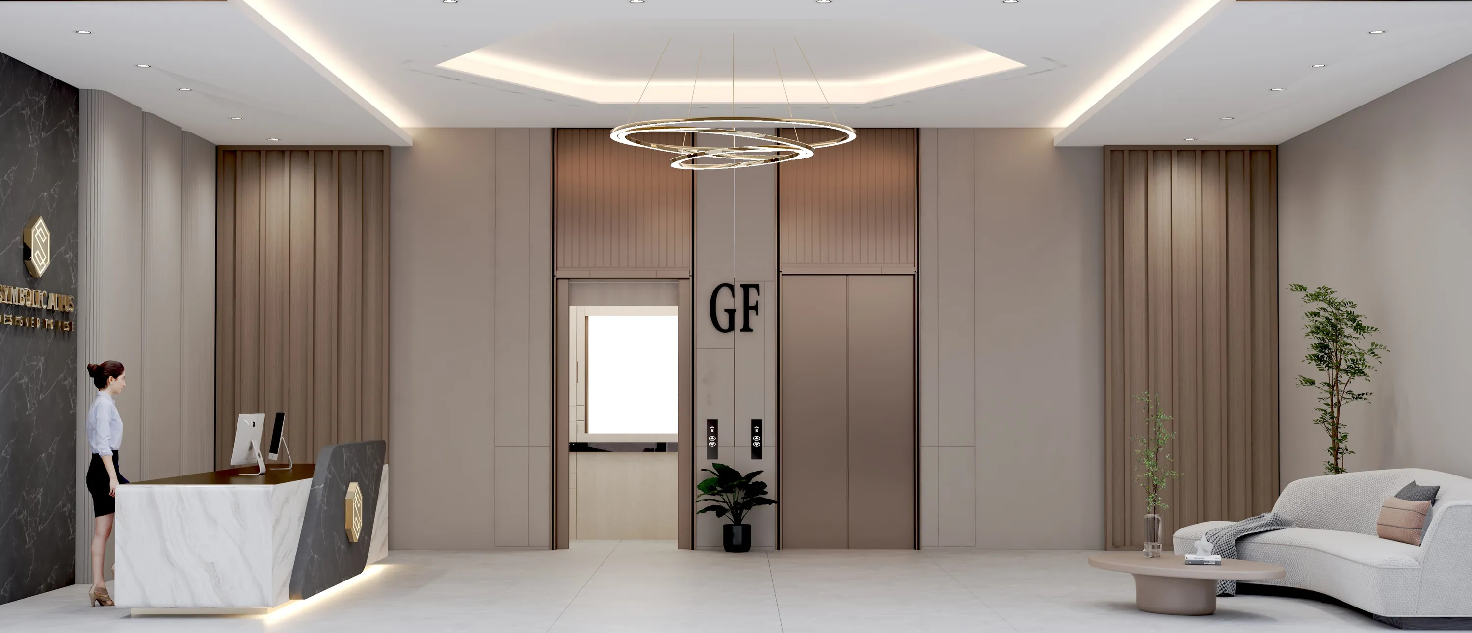 Symbolic Altus lobby