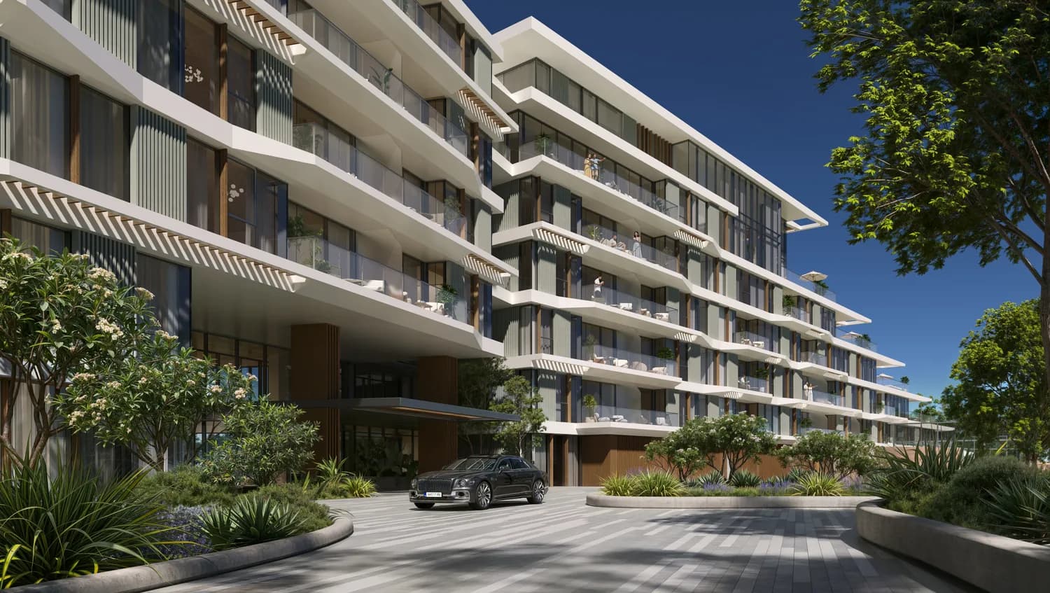 Palm Central Private Residences architecture