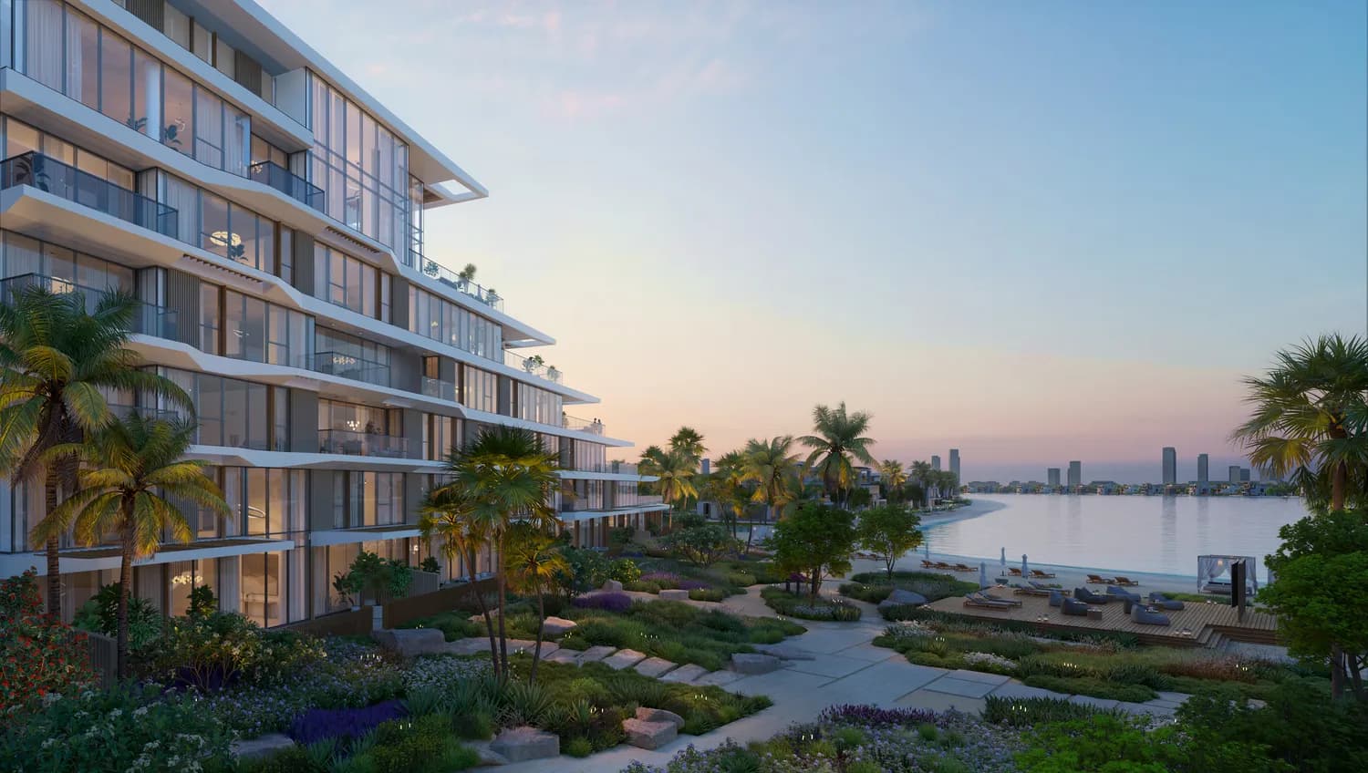 Palm Central Private Residences architecture