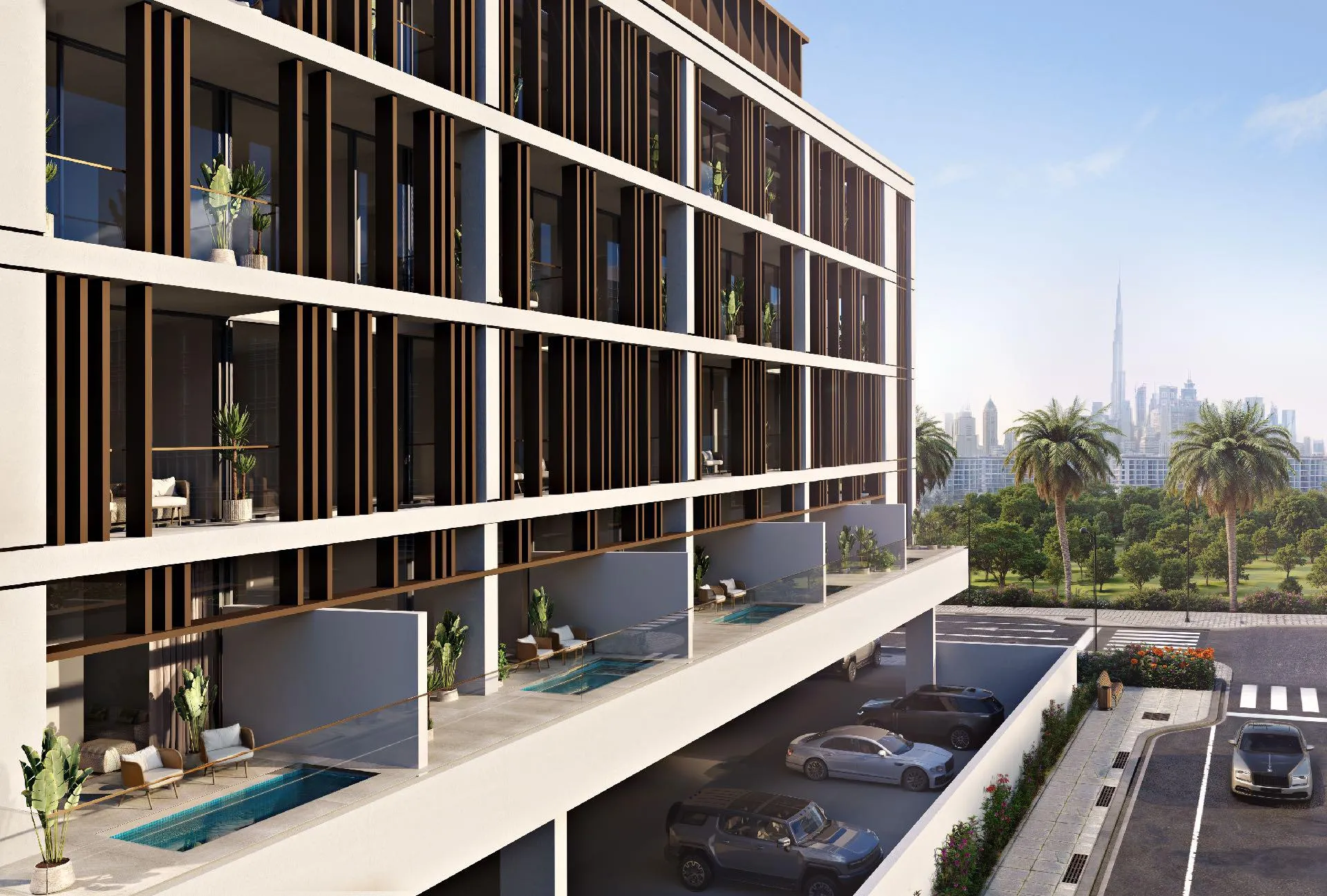 Rabdan Square architecture