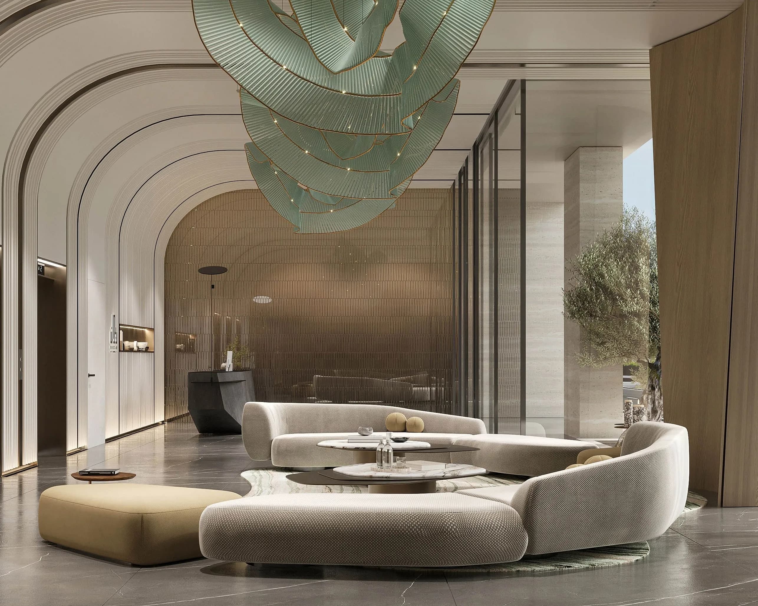 Rabdan Gardens lobby