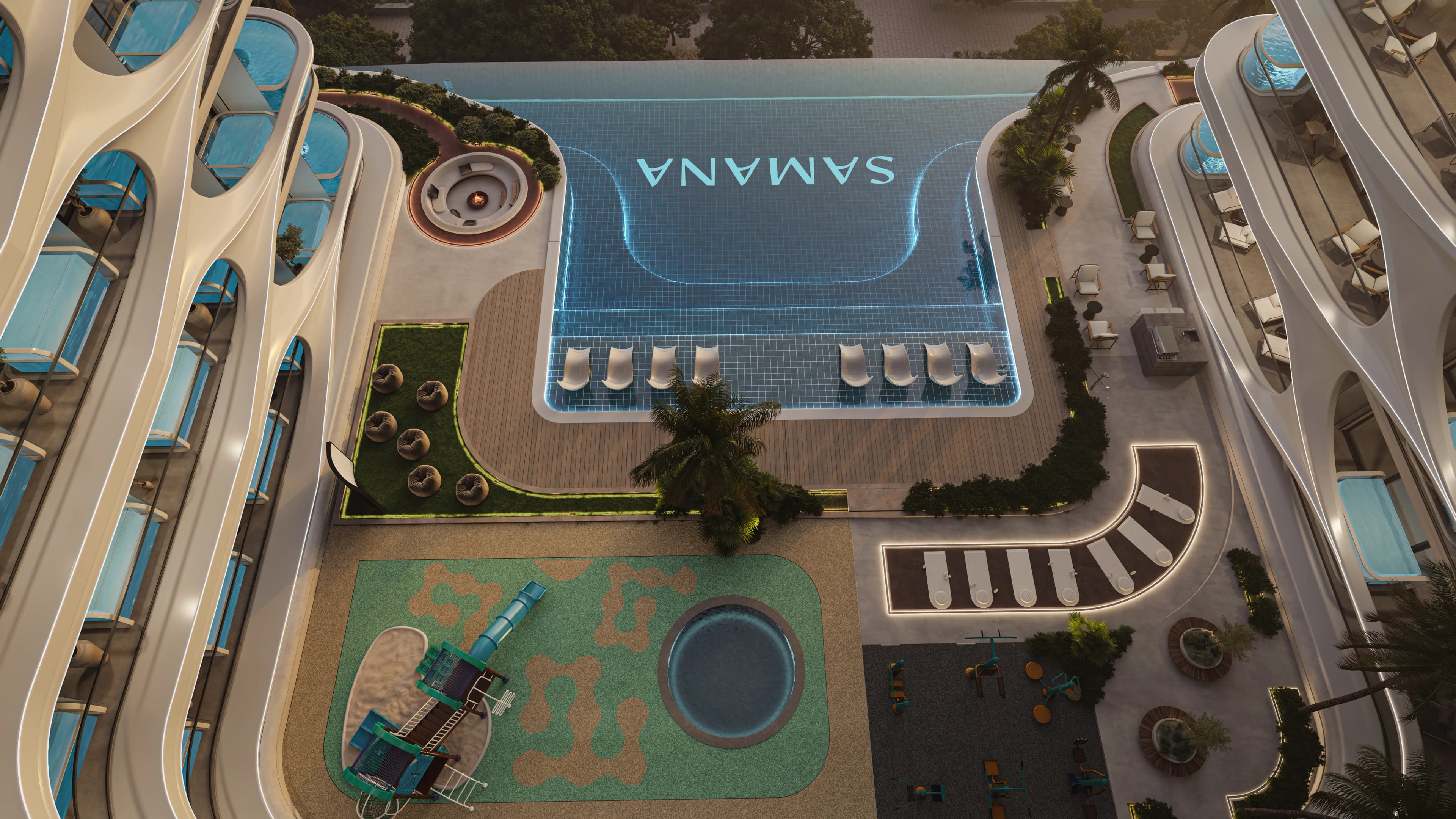 Samana Boulevard Heights architecture