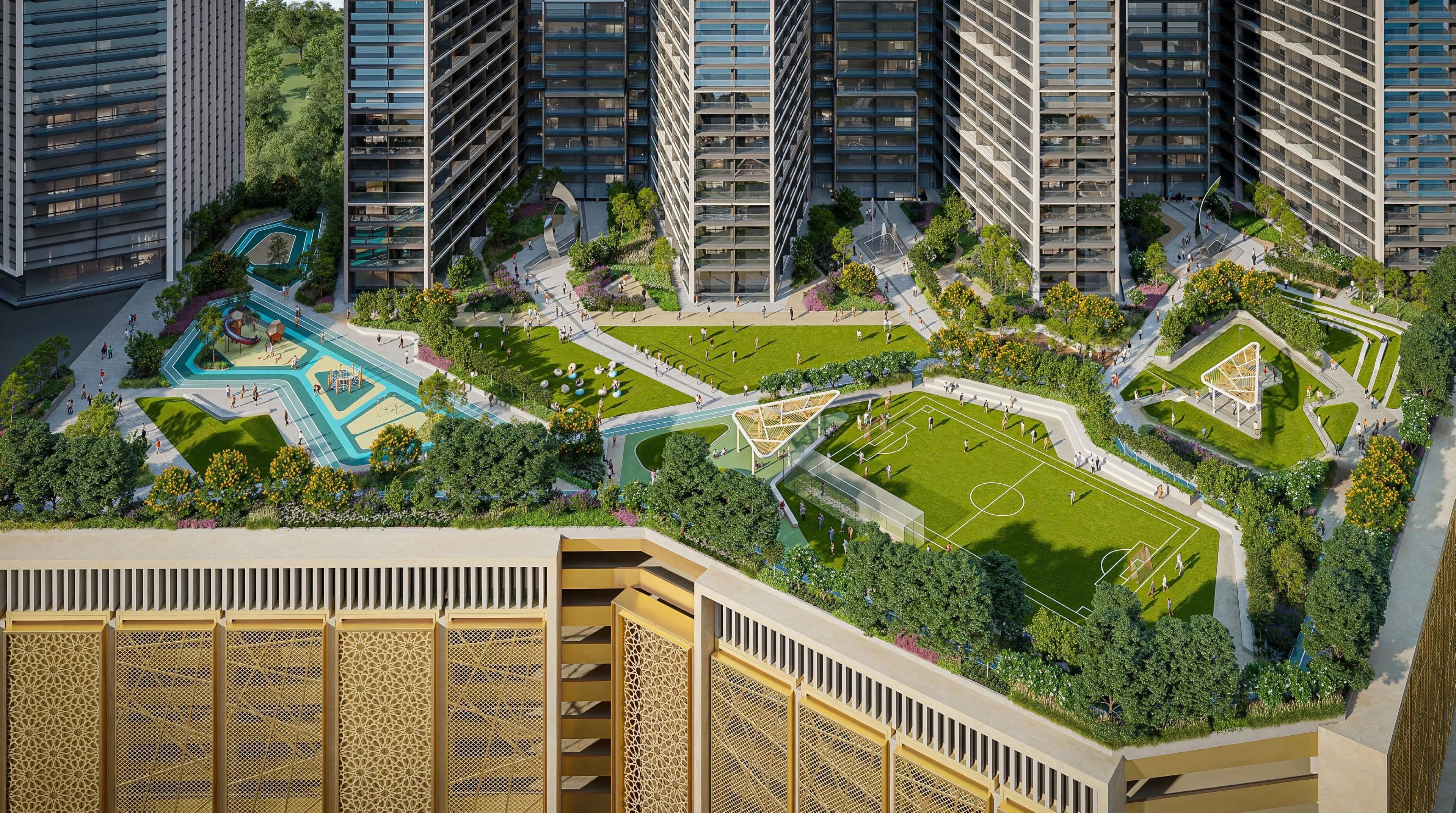 The Mirage at Sobha Central architecture