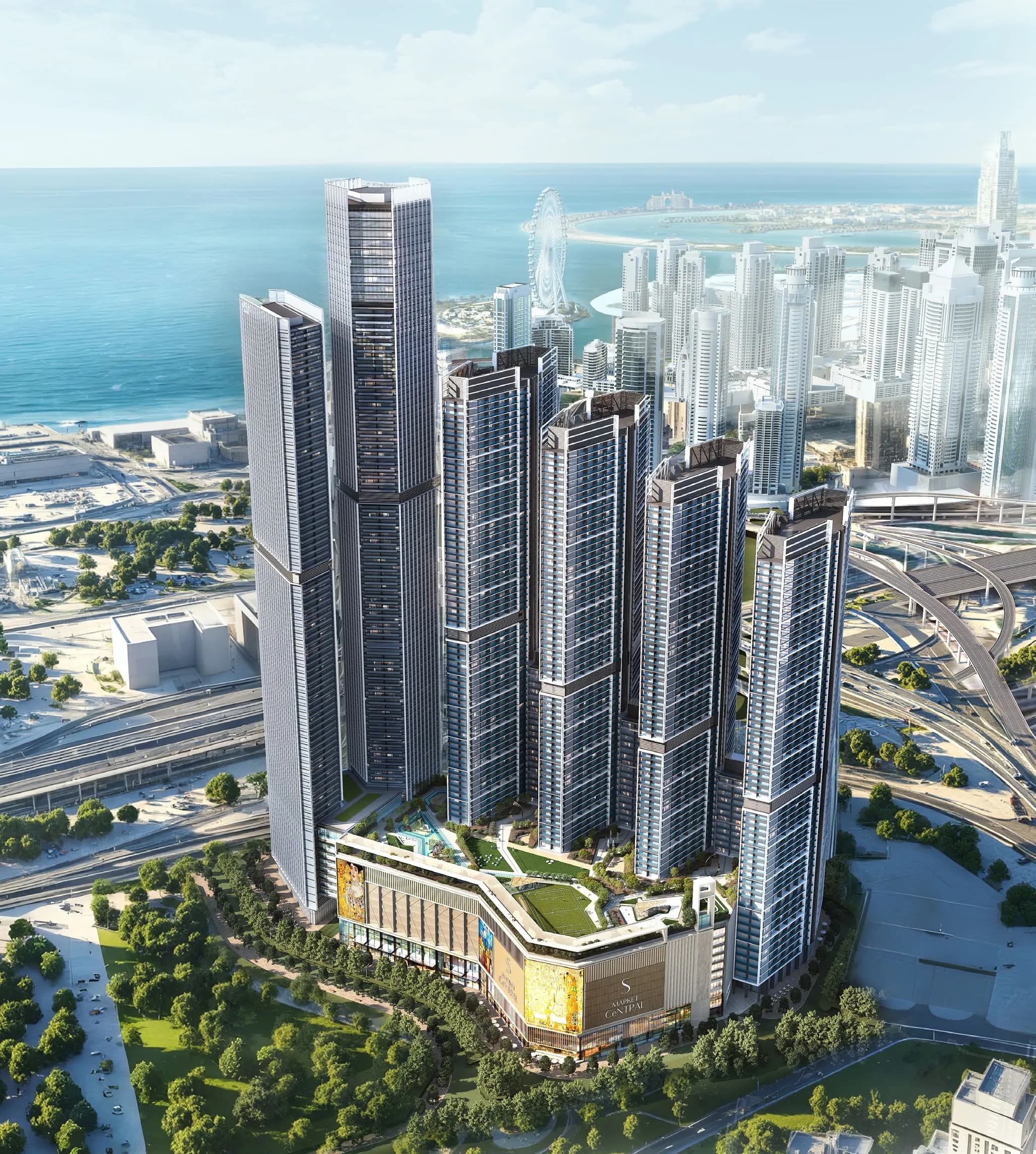 The Mirage at Sobha Central architecture