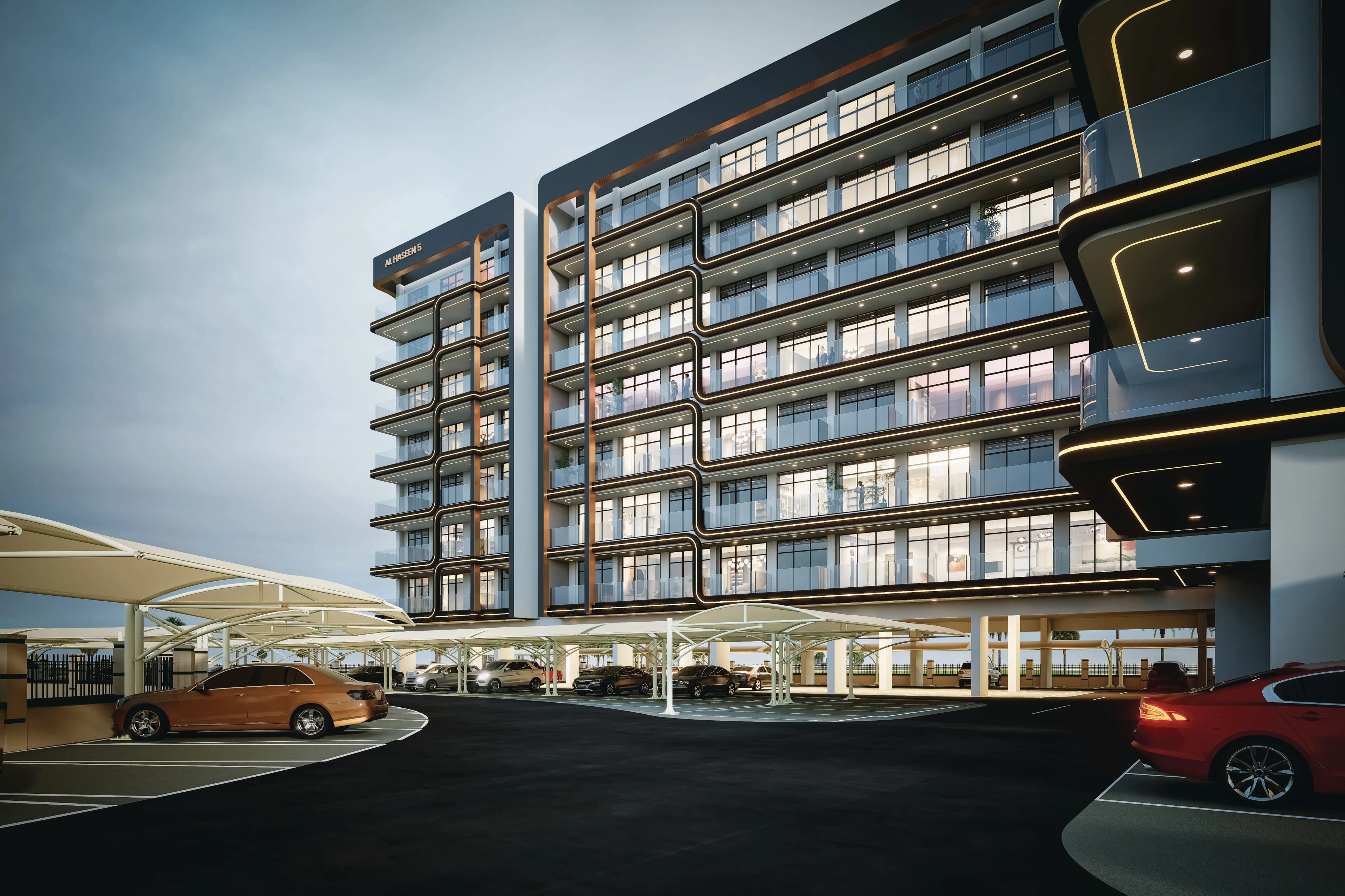Al Haseen Residences 5 architecture