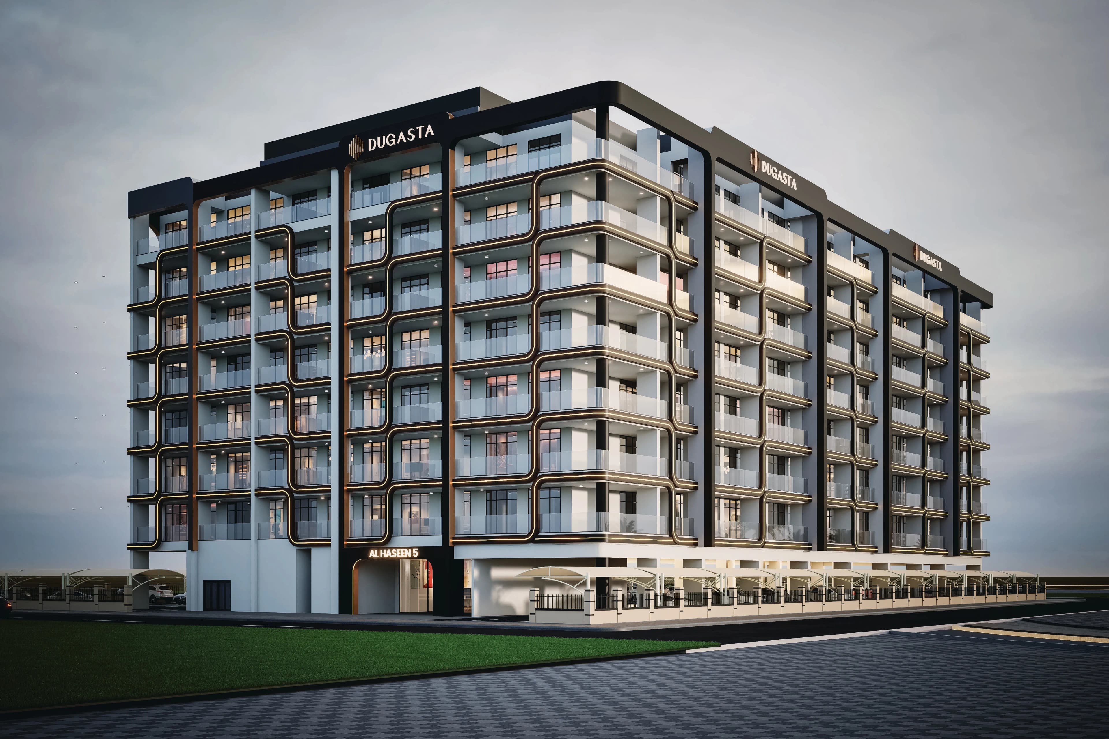 Al Haseen Residences 5 architecture