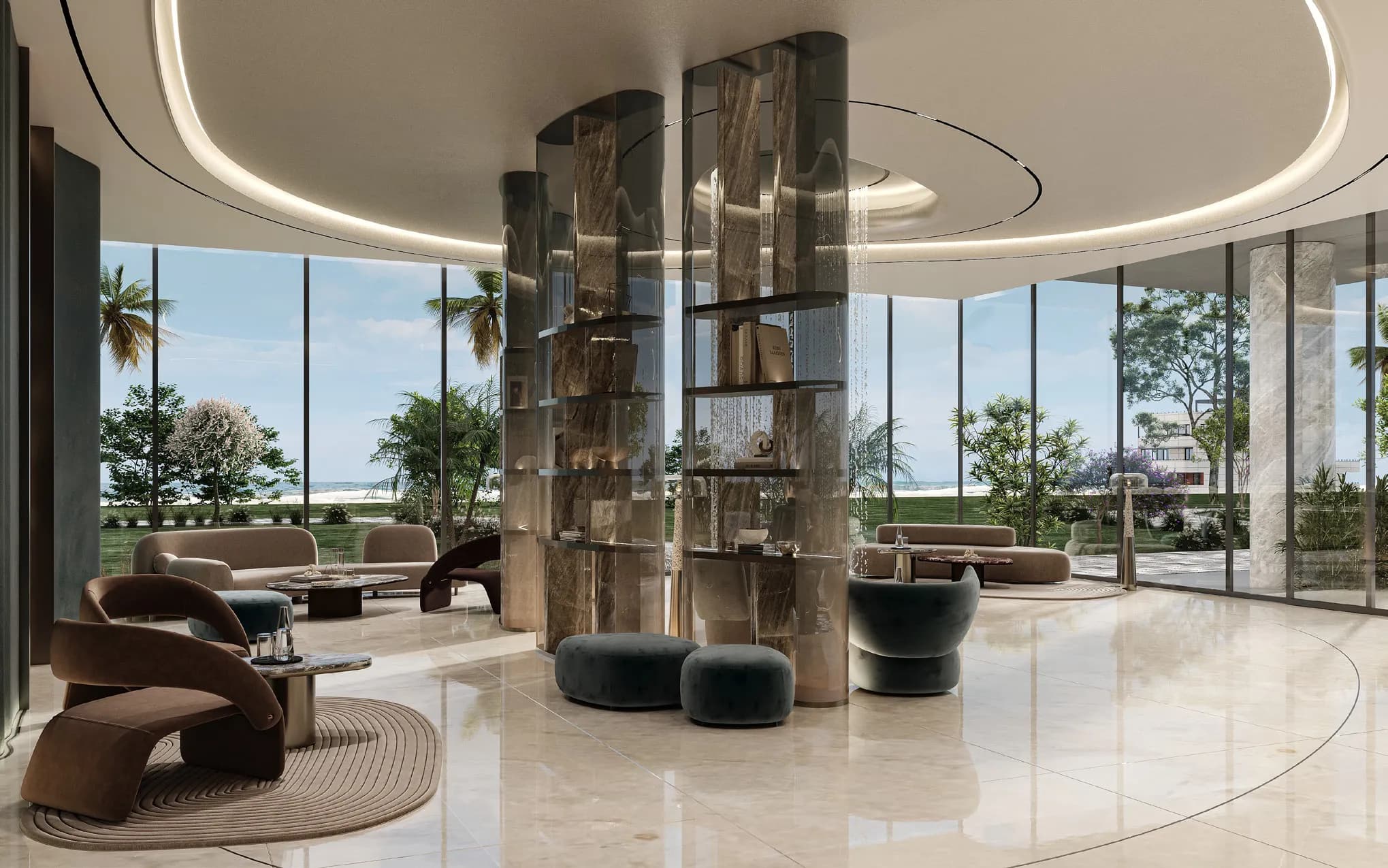 Allegro Park lobby