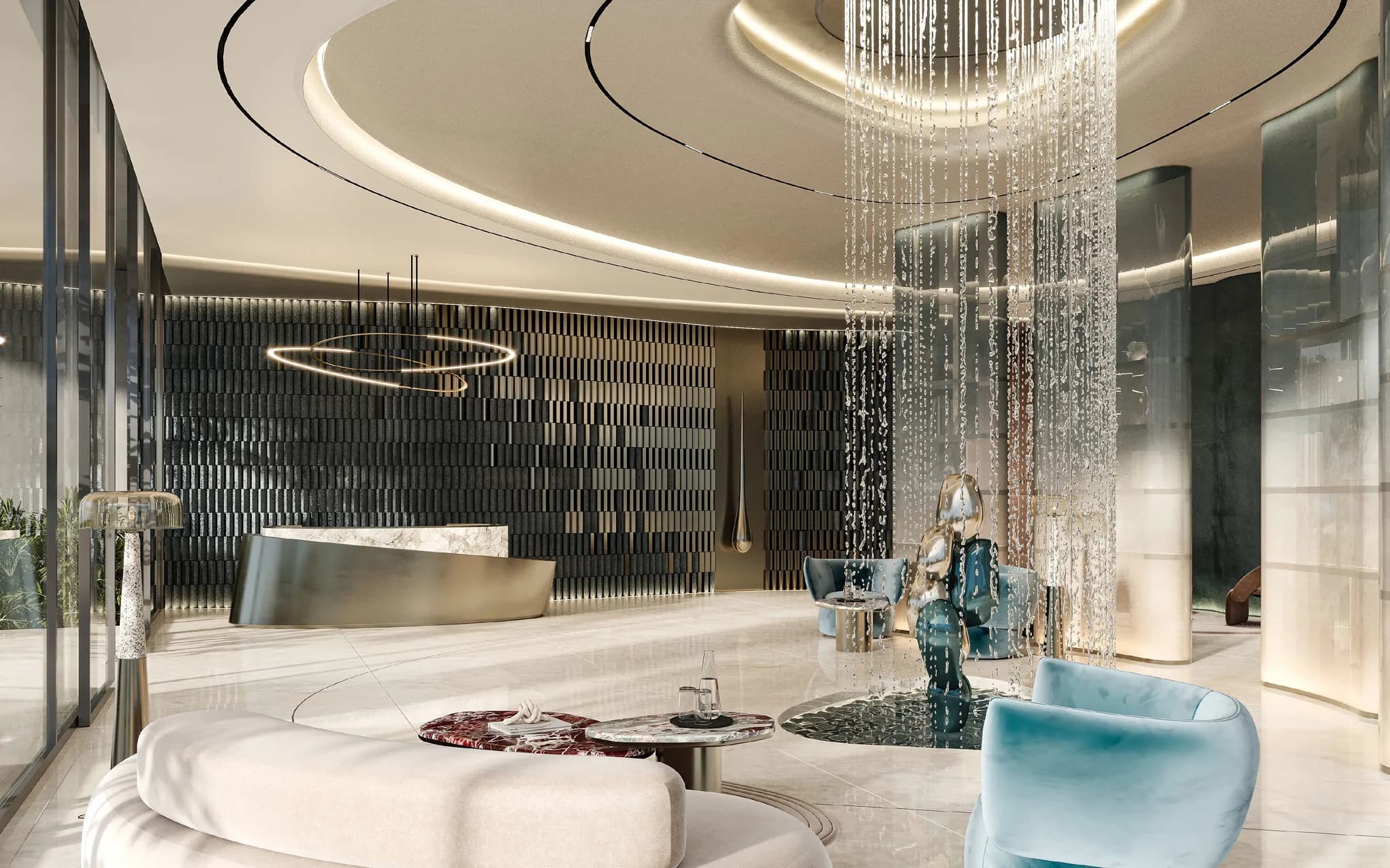 Allegro Park lobby