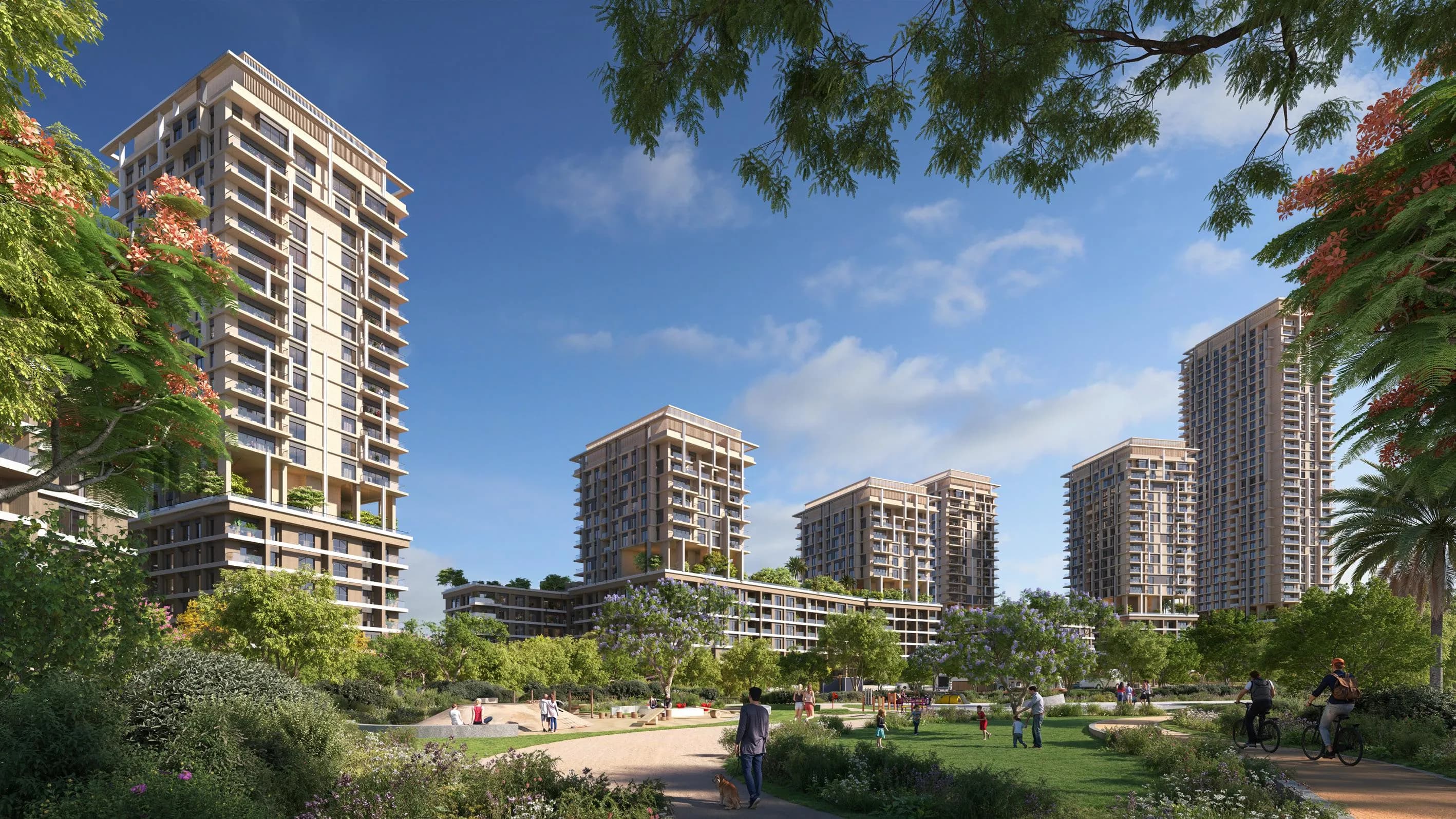 Boulevard Park at Wasl Gate architecture