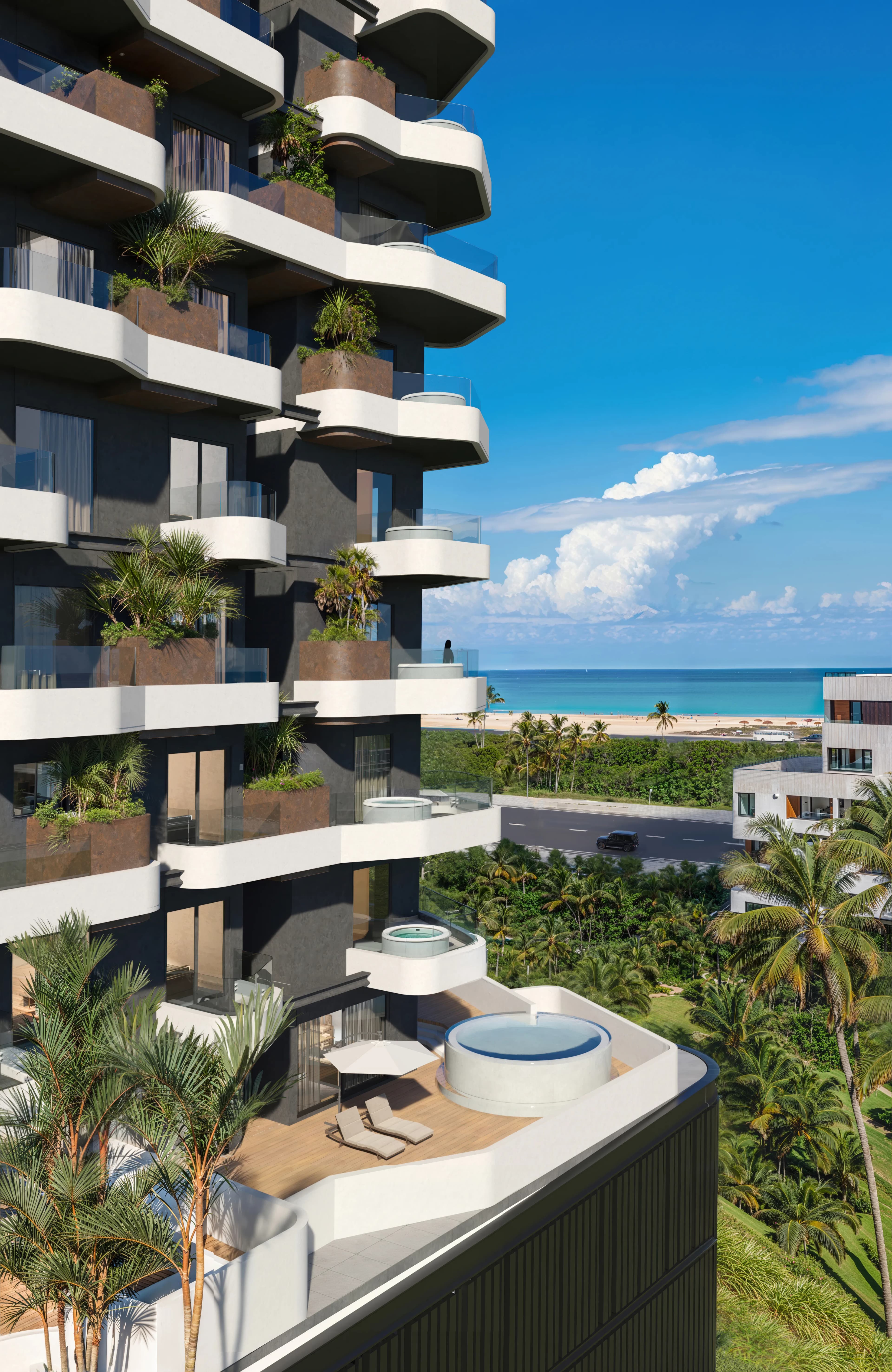 Marea Residences architecture