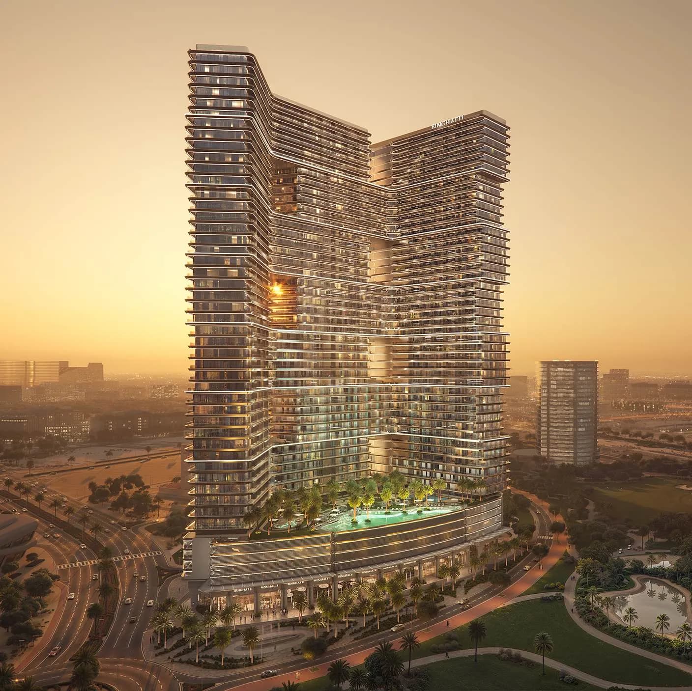Binghatti Sky Terraces architecture