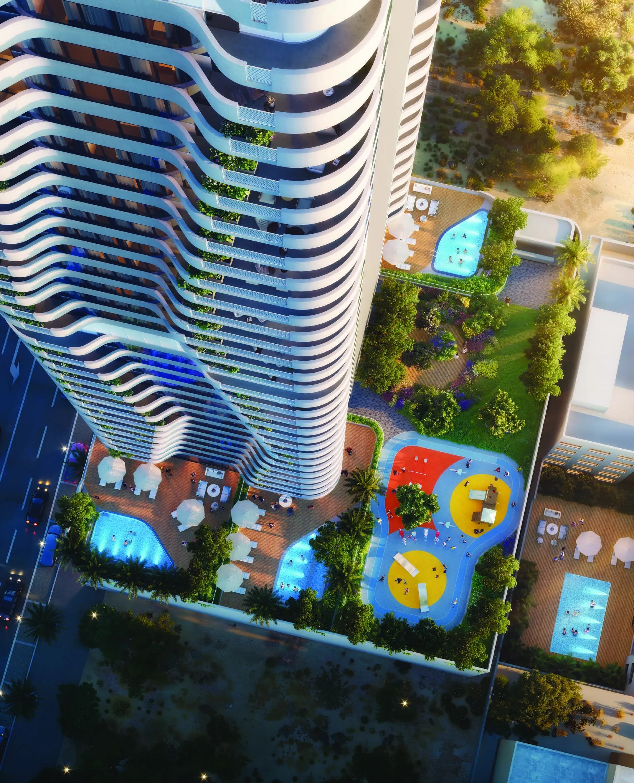 Azha Millennium Residences architecture