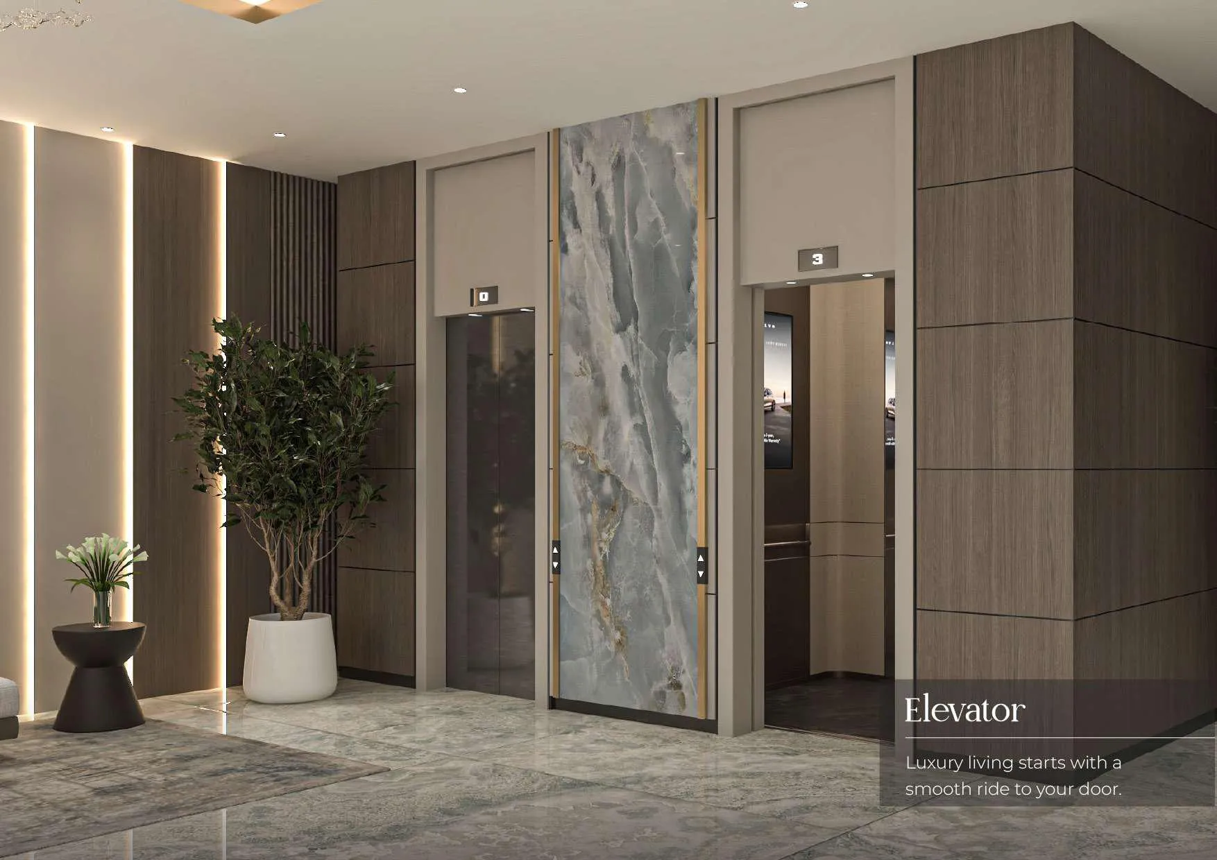 Golden Woods Albab Views lobby