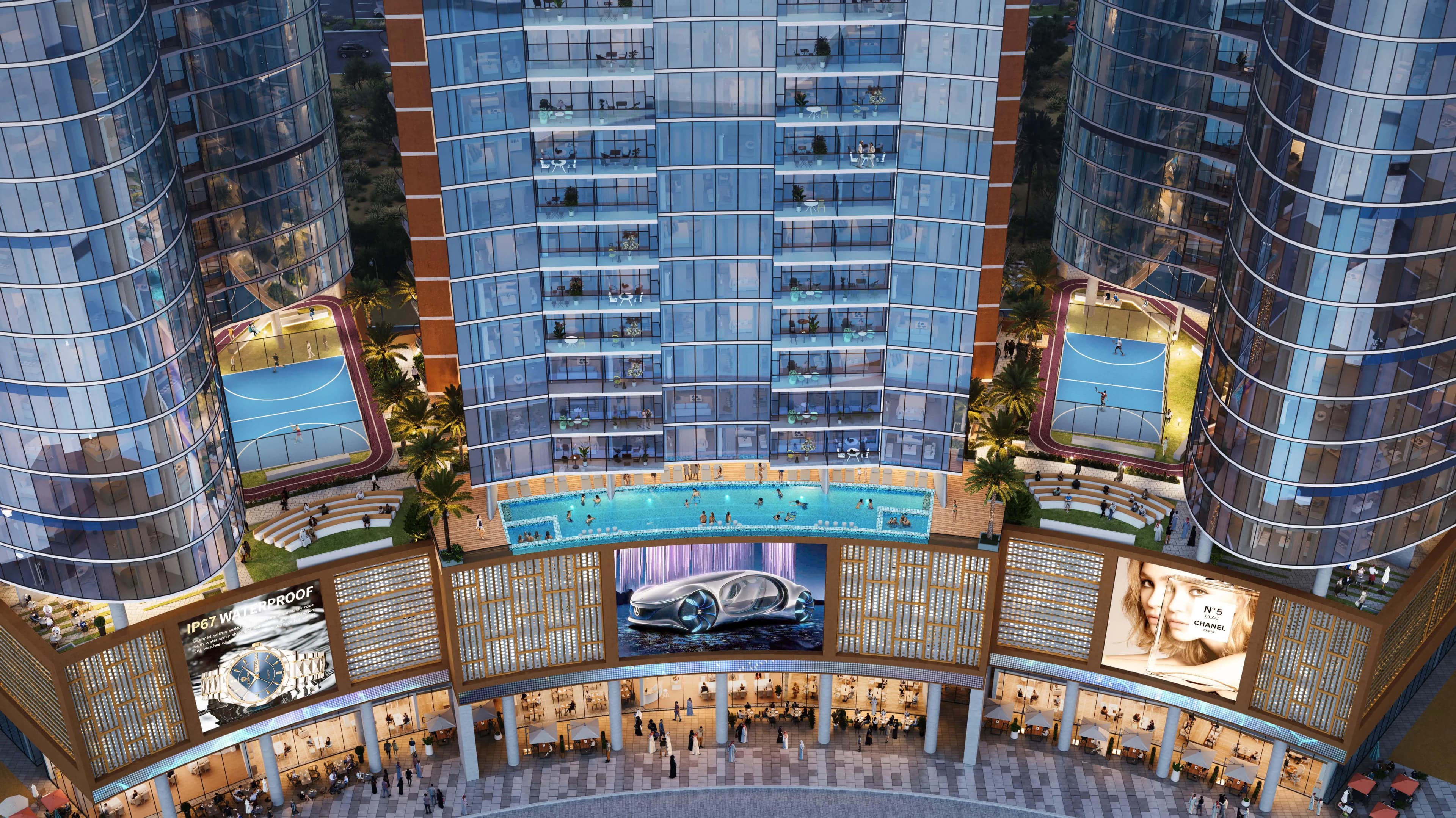 Orchid Towers Phase 1 architecture