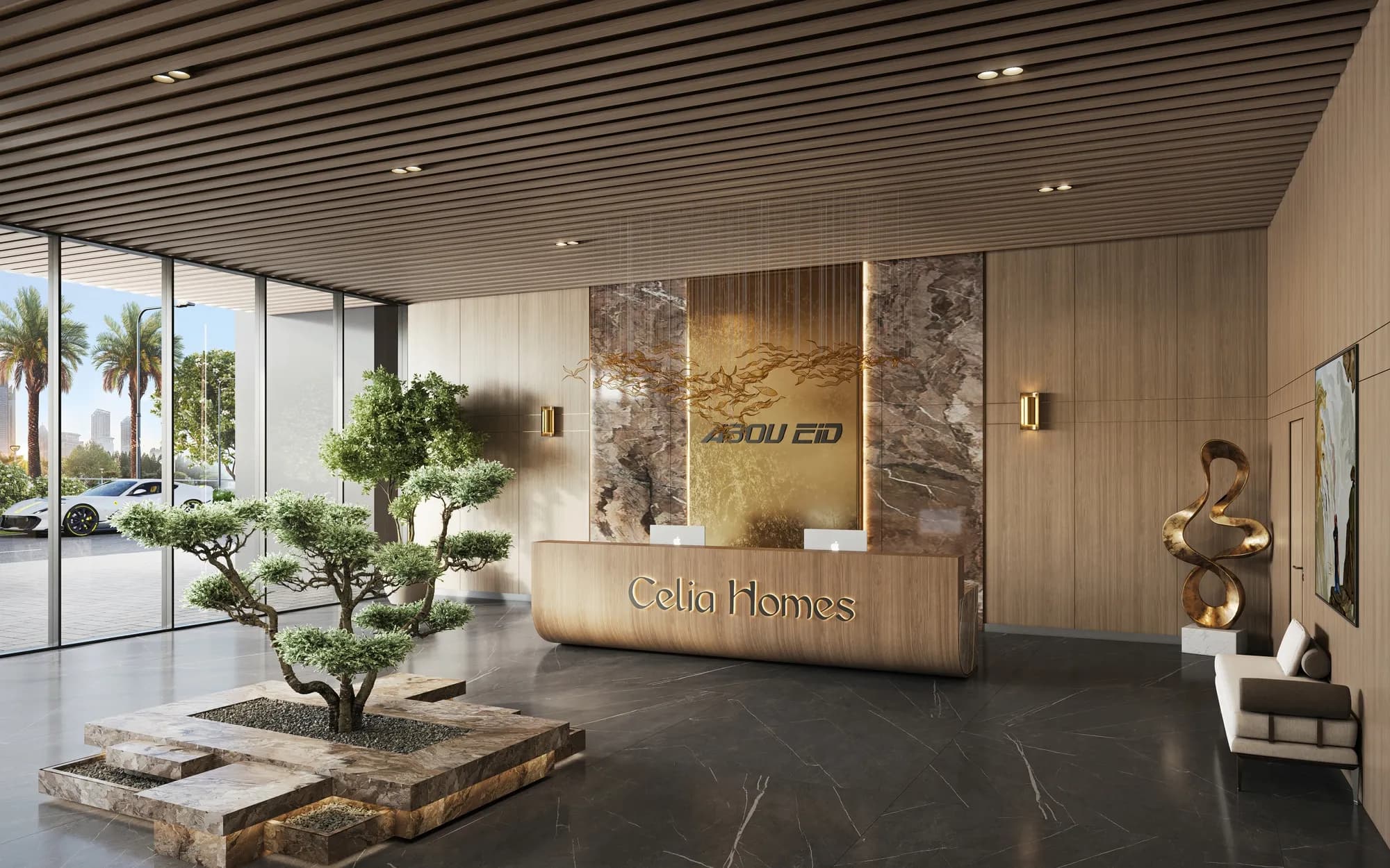 Celia Homes lobby
