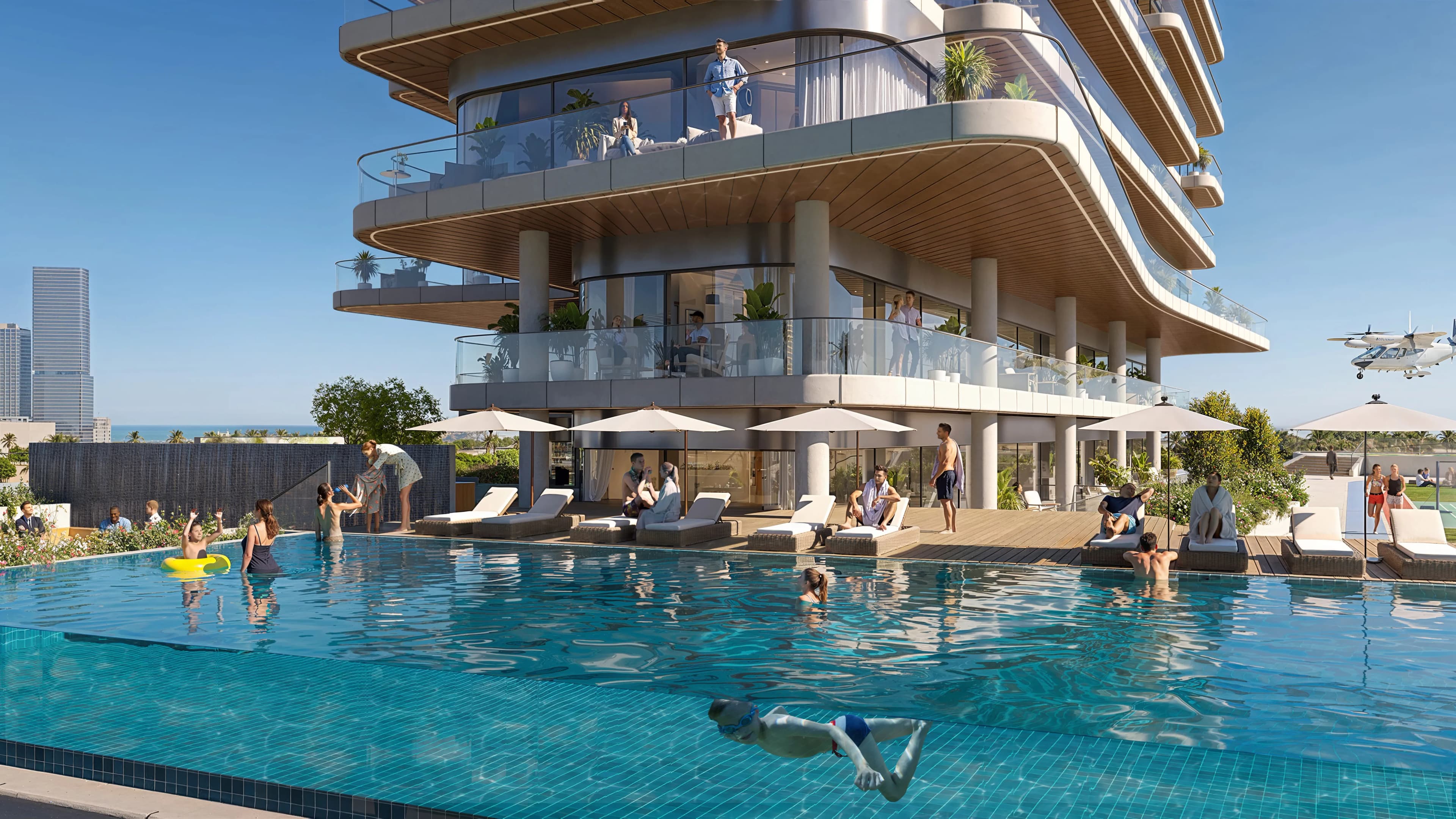 One Residence Al Reem Island architecture