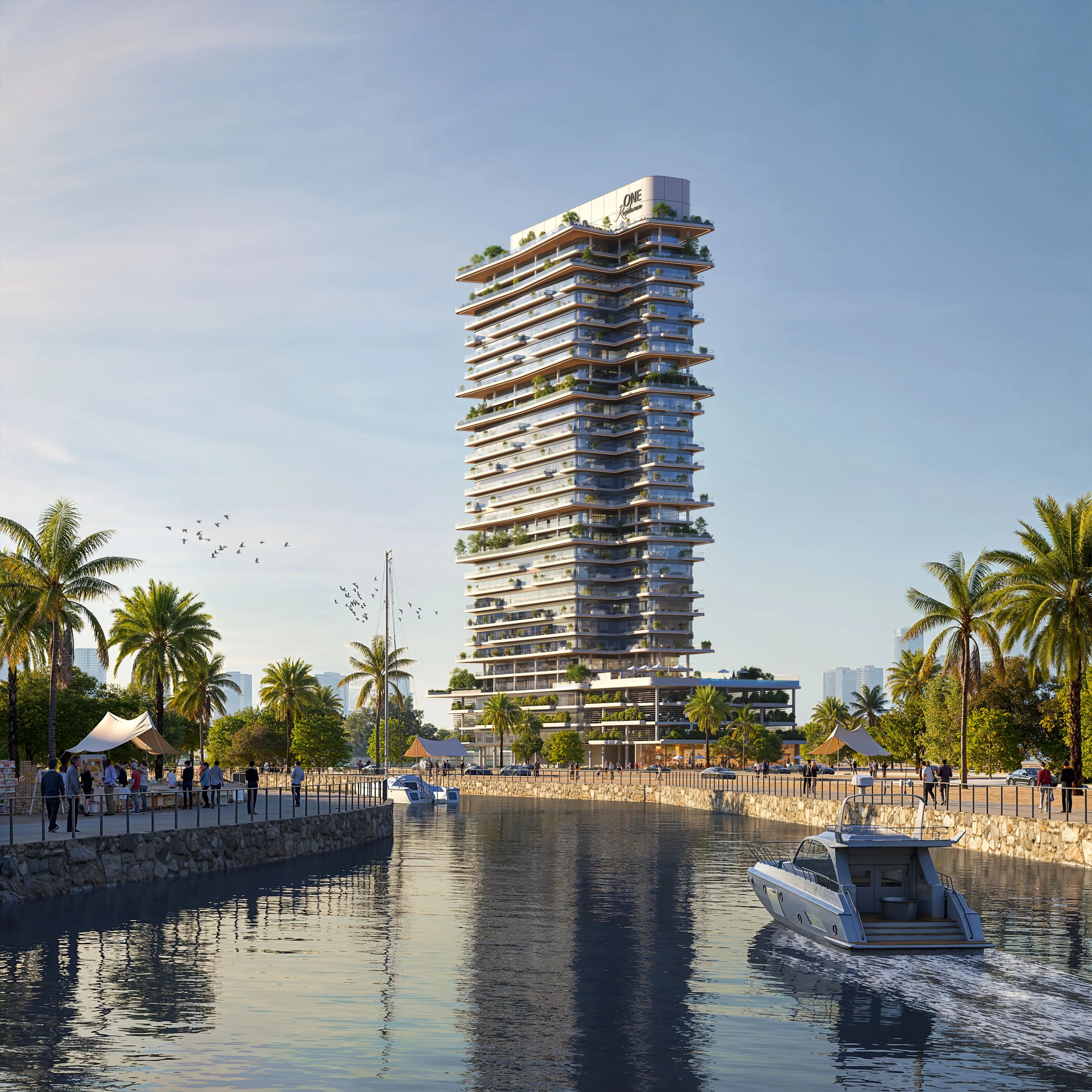 One Residence Al Reem Island architecture