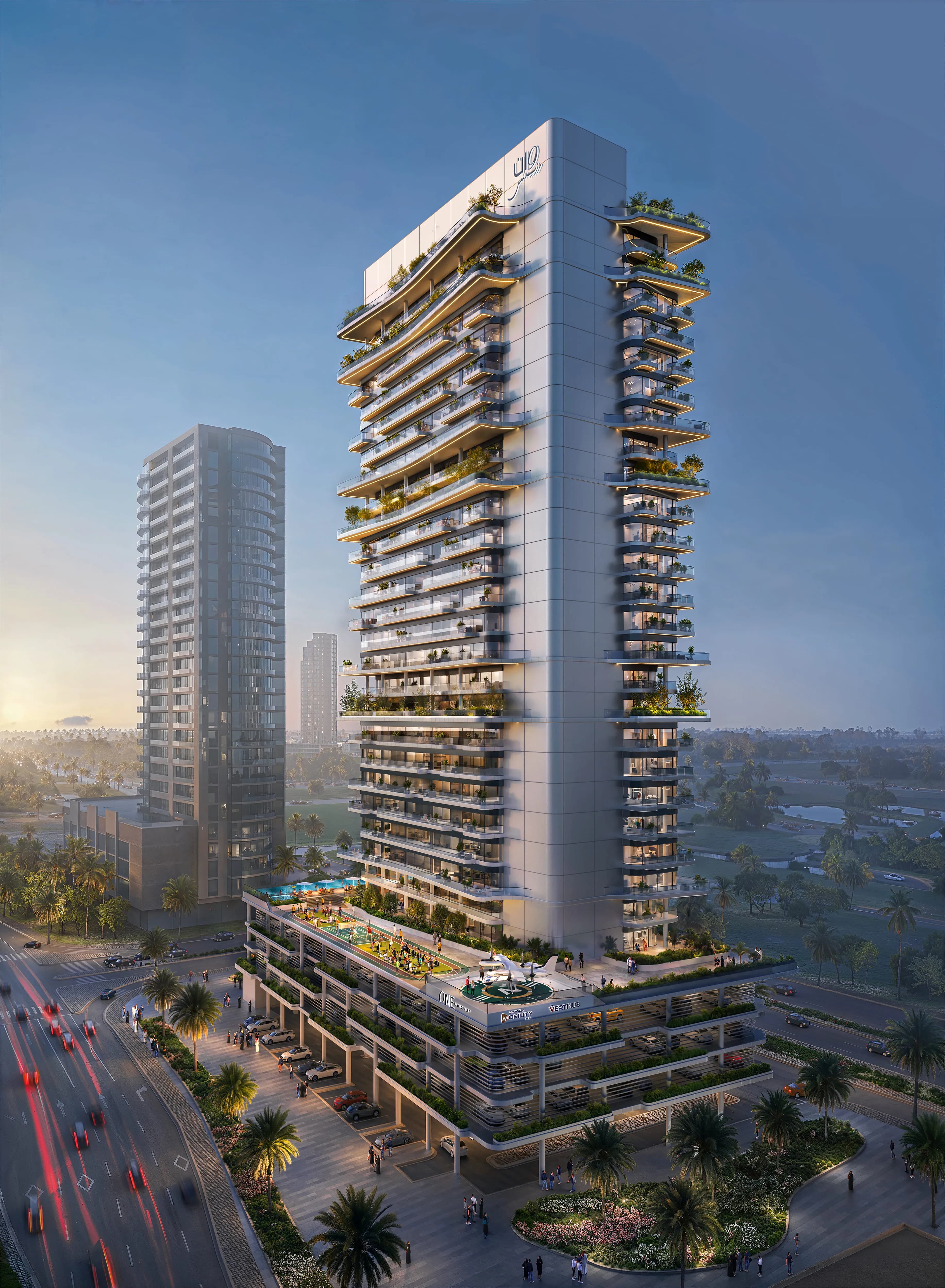 One Residence Al Reem Island architecture