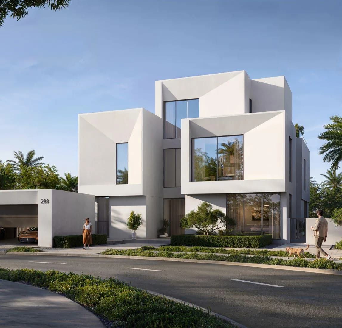 Mareva 1 and 2 The Oasis architecture