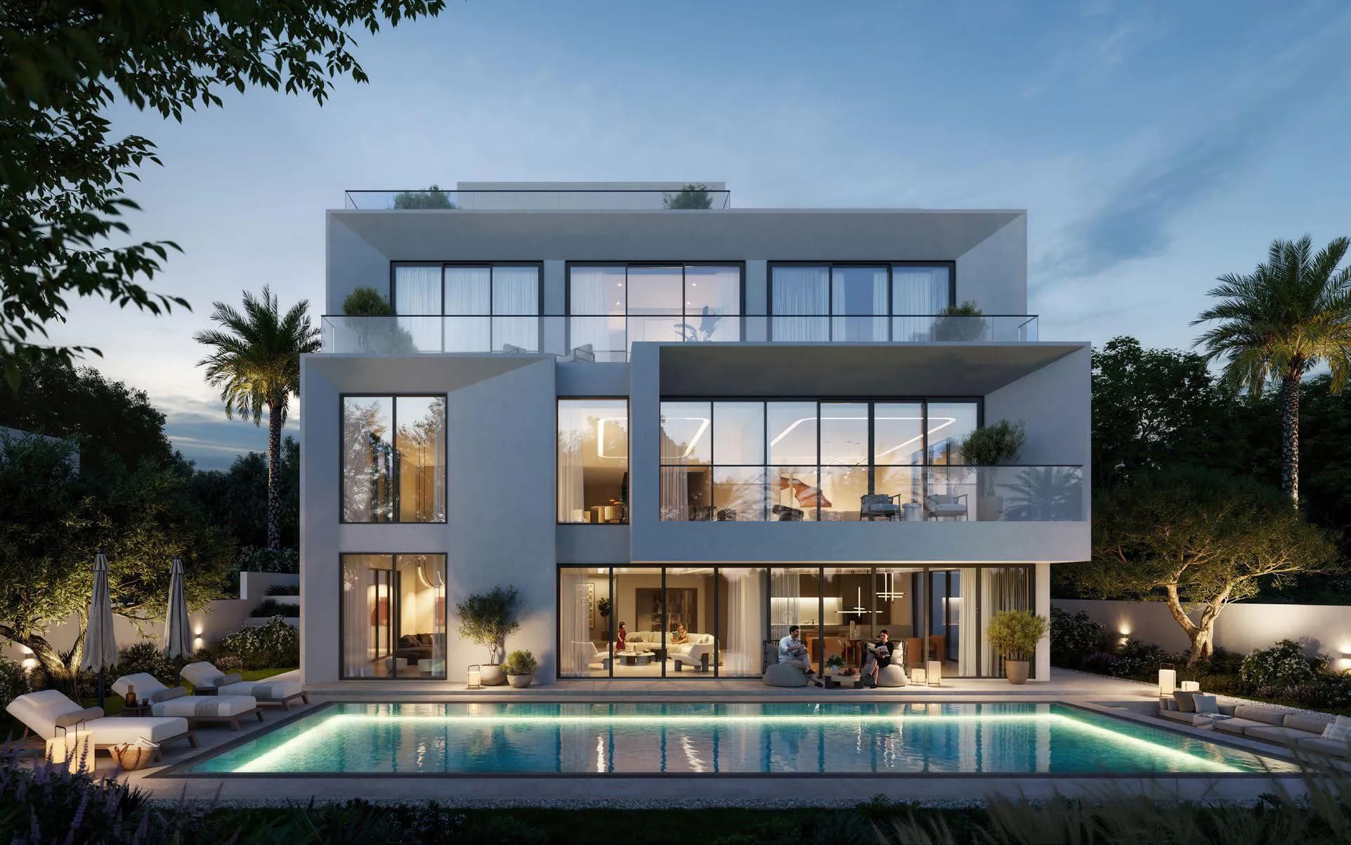 Mareva 1 and 2 The Oasis architecture