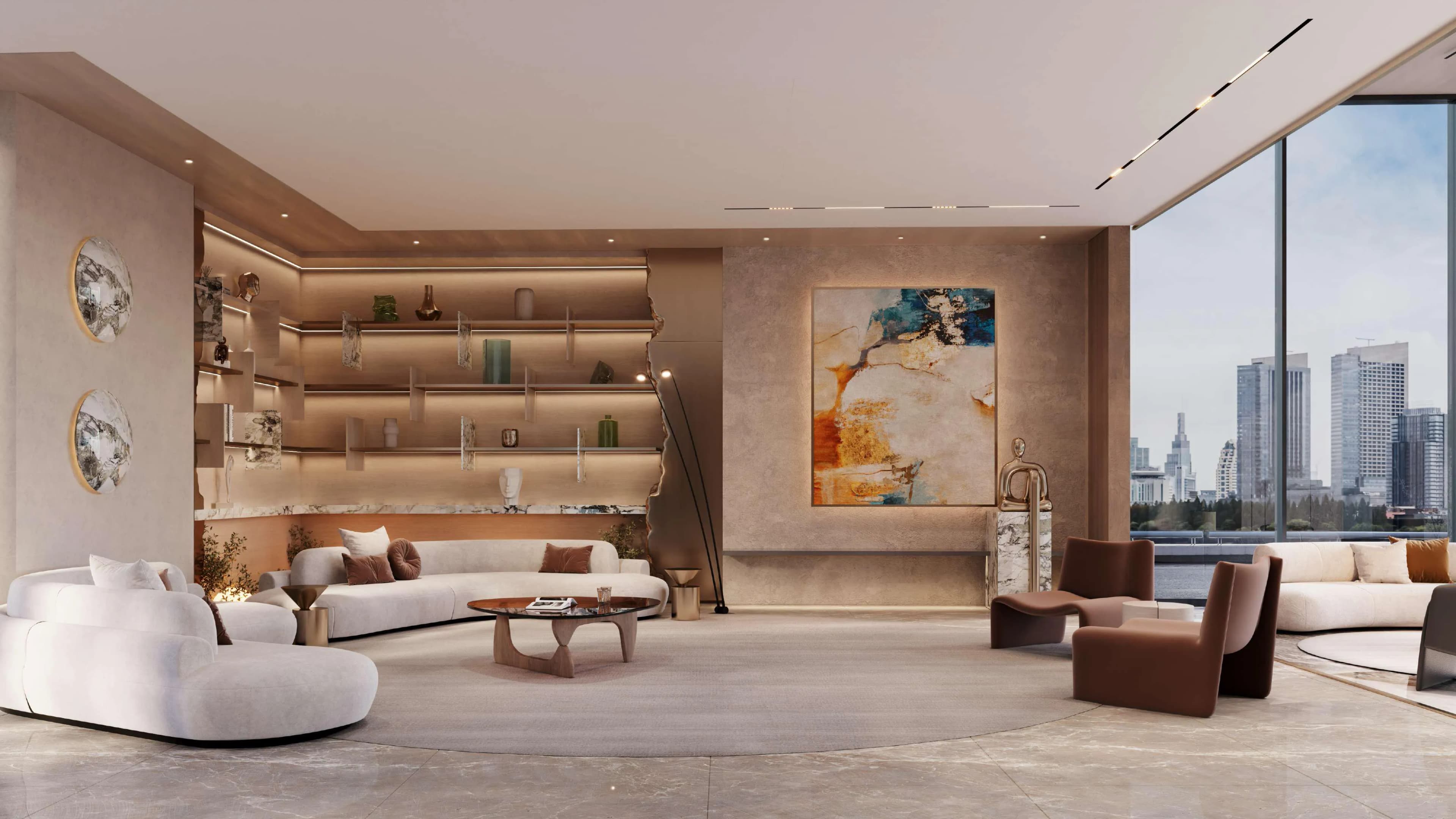 Omya Residence lobby