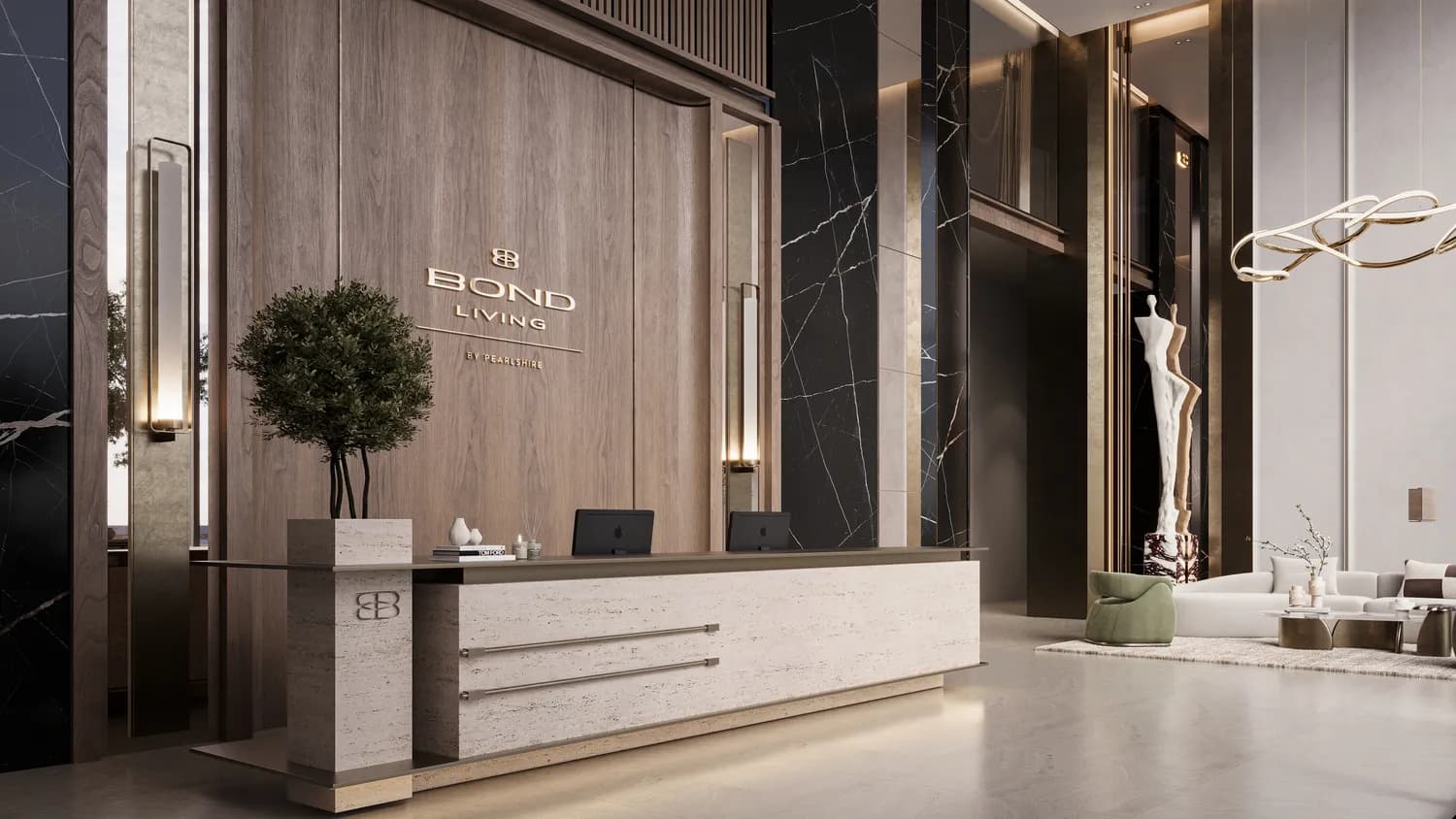 Bond Living lobby