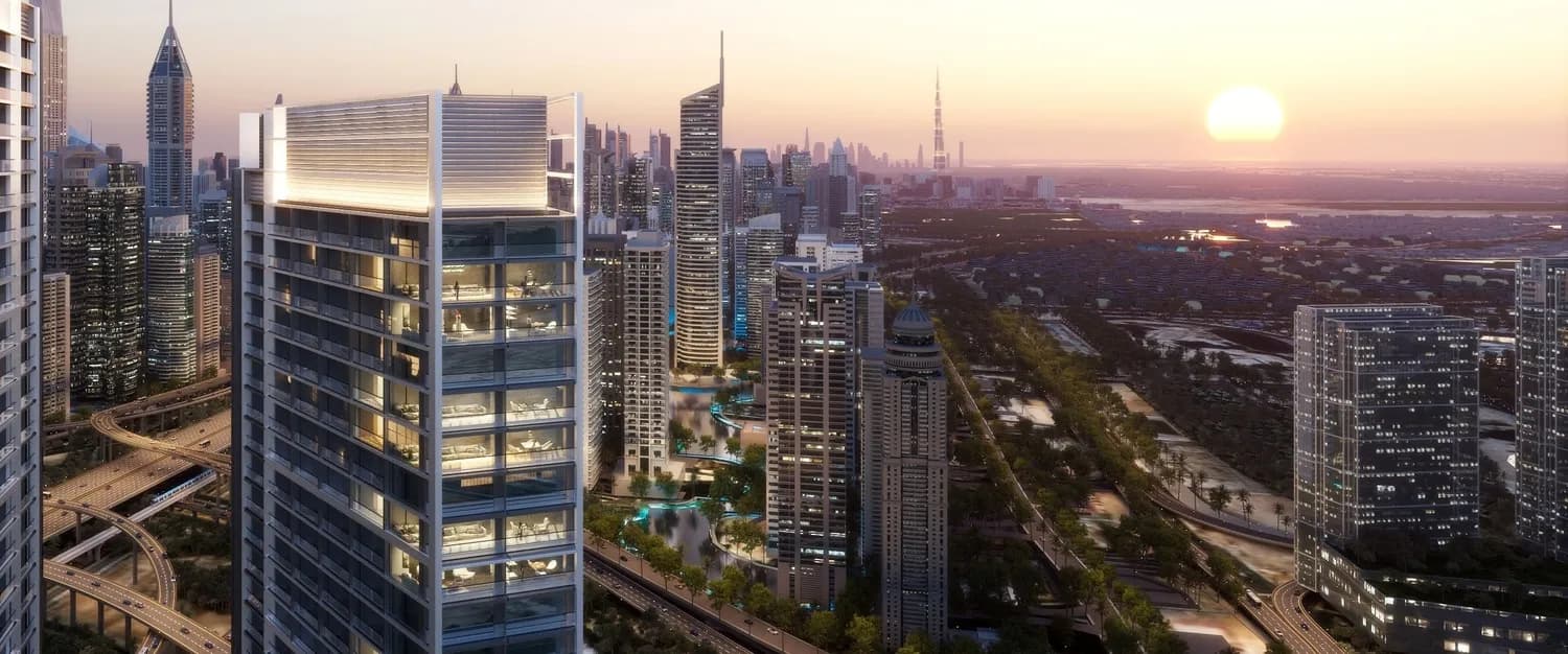 The Pinnacle at Sobha Central architecture