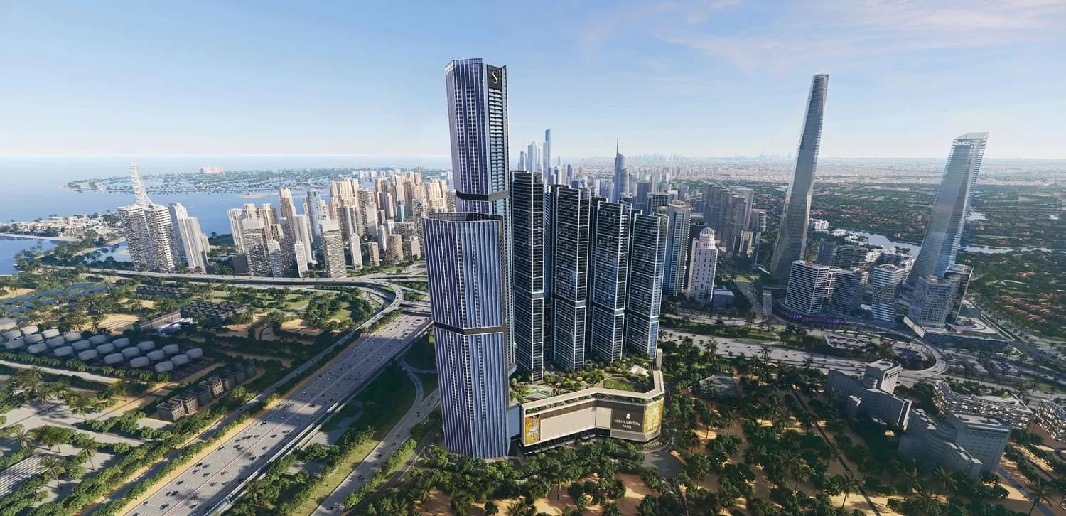 The Pinnacle at Sobha Central architecture