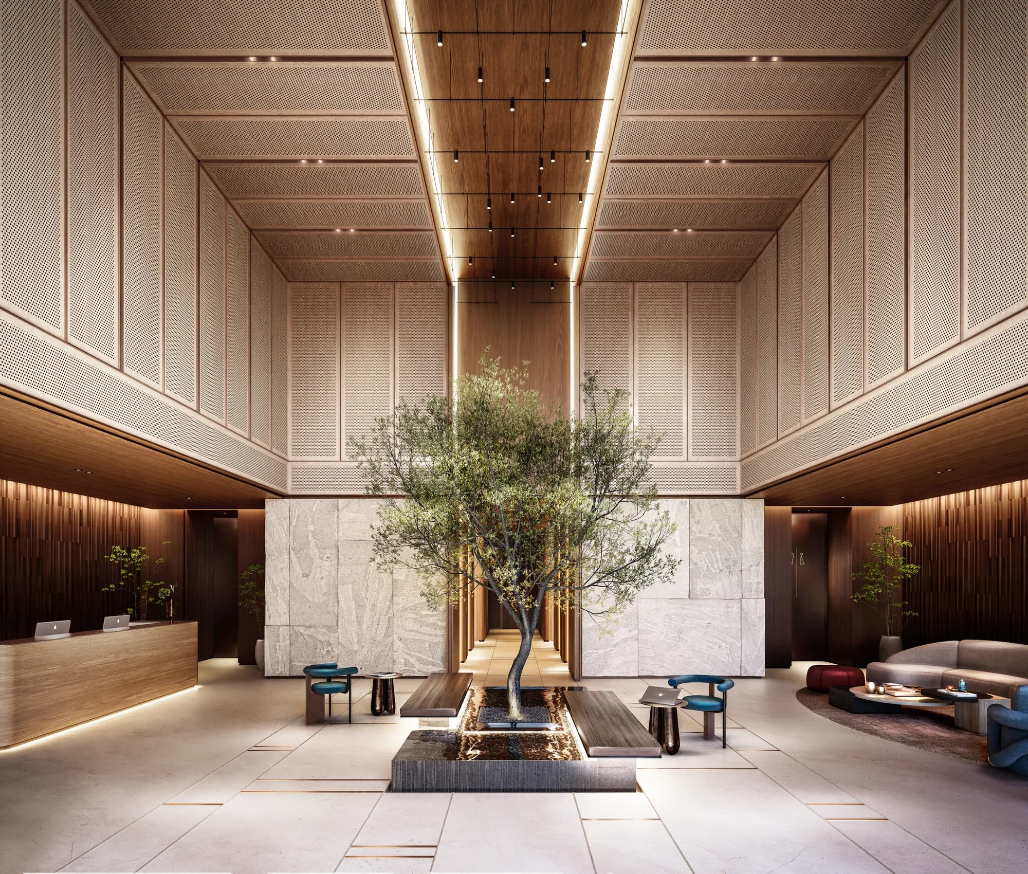 Mas Barsha Residency lobby