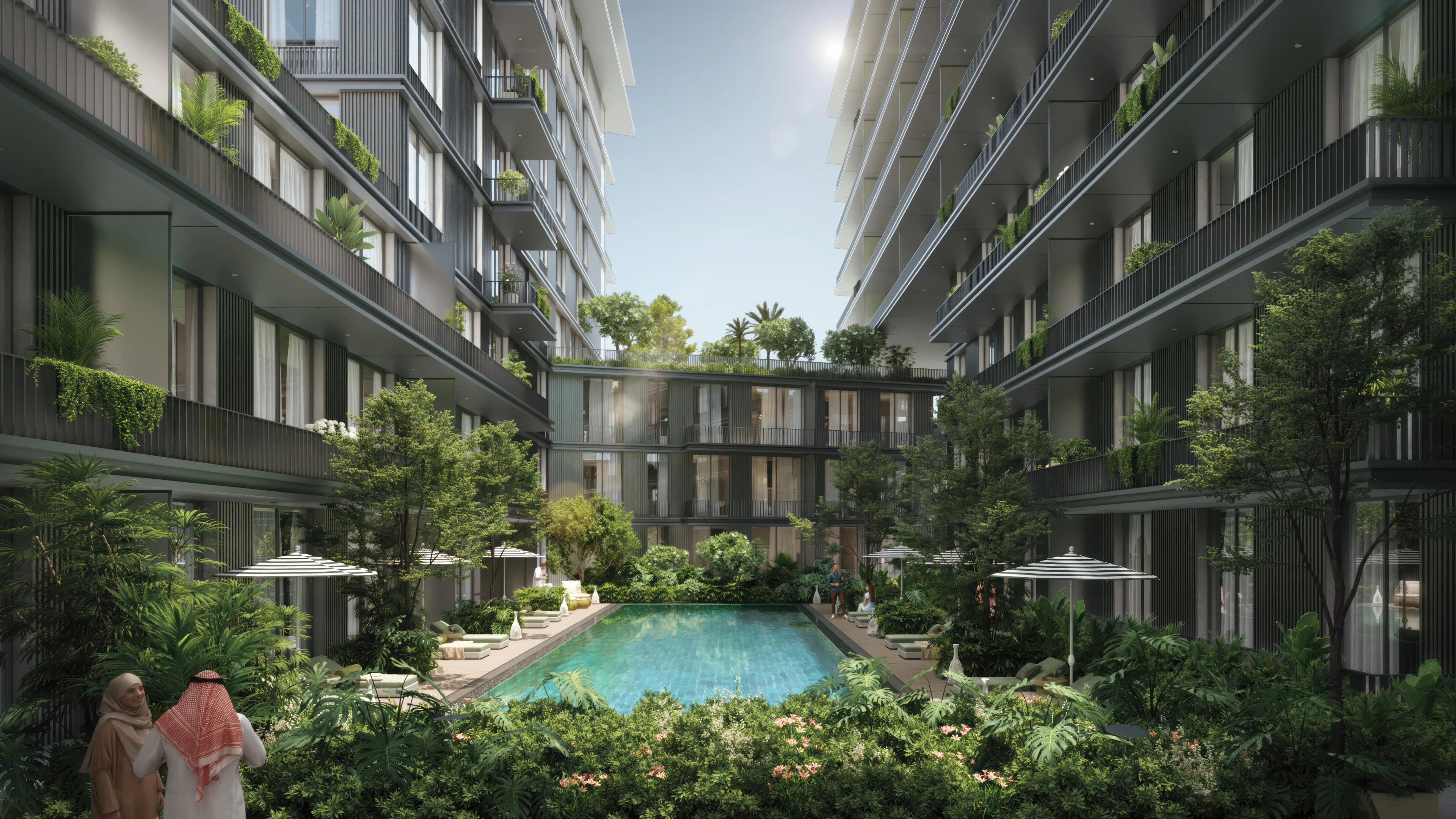 Palace Residences Al Mamsha architecture