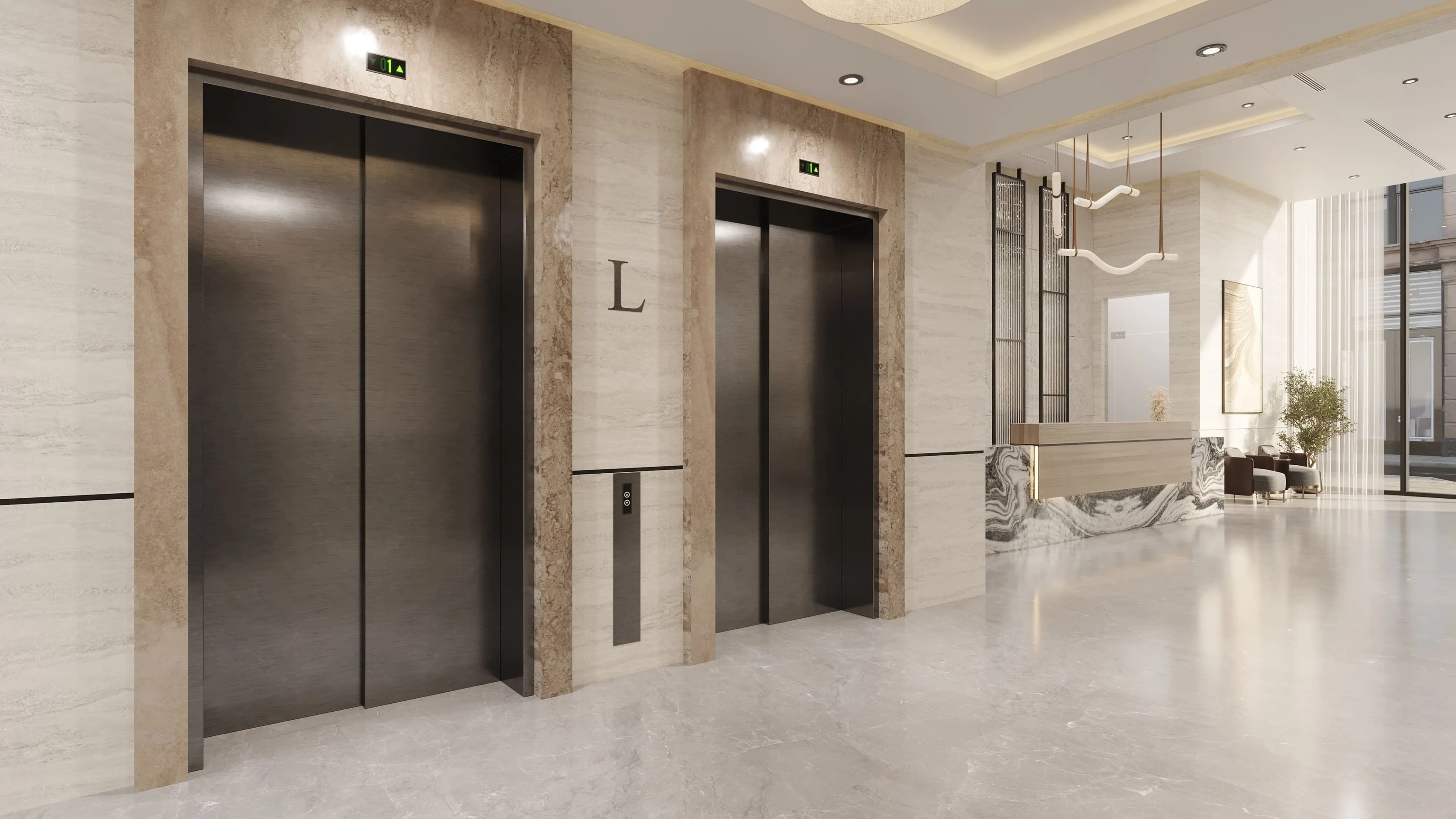 Avant Garde Residences 2 lobby