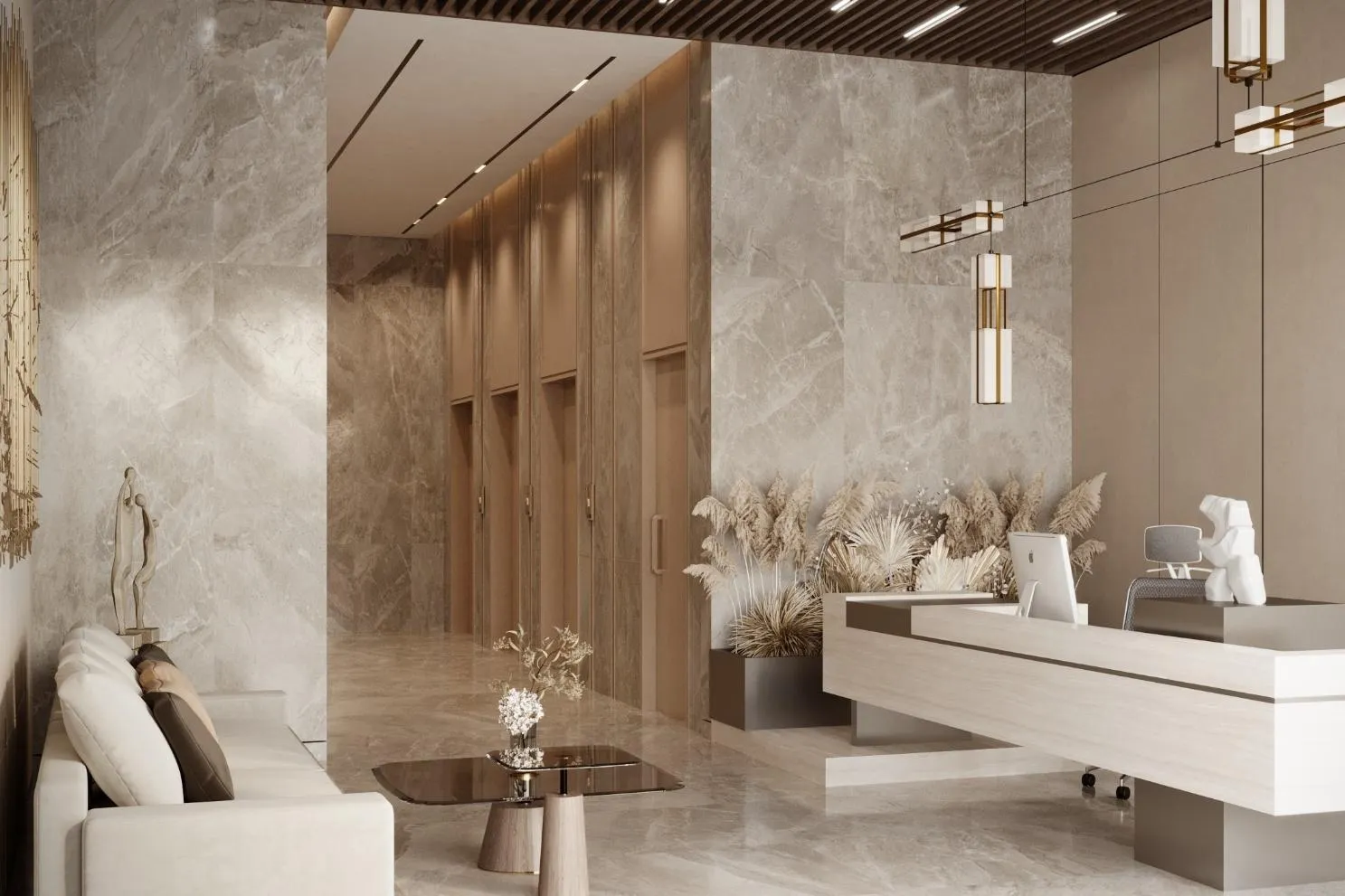 Celestara Residences lobby