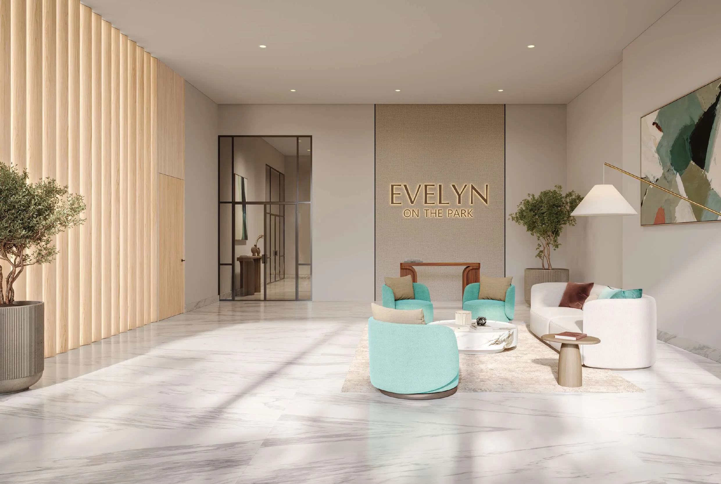 Evelyn on the Park lobby